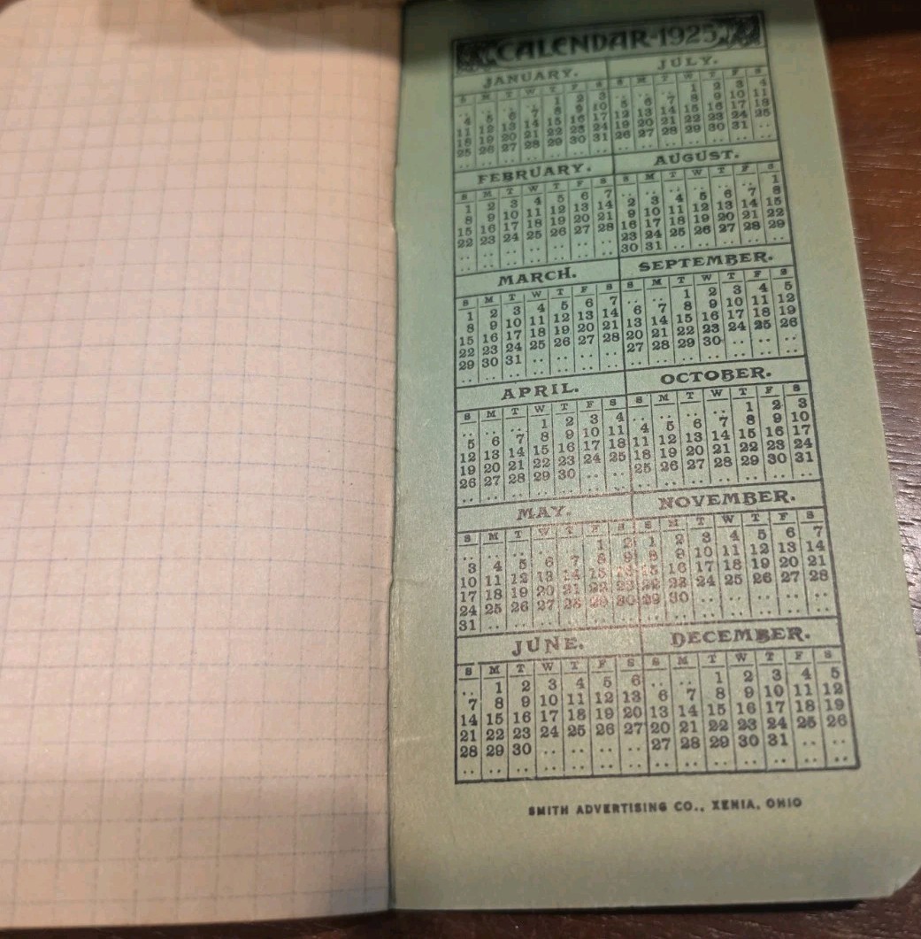 1924 Pocahontas Fertilizers F. S. Royster Note Pad