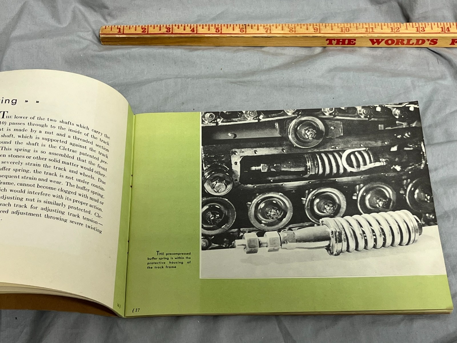 1933 CLETRAC Crawler 35 Tractor Oliver Dealer sales Brochure Catalog 56 pages