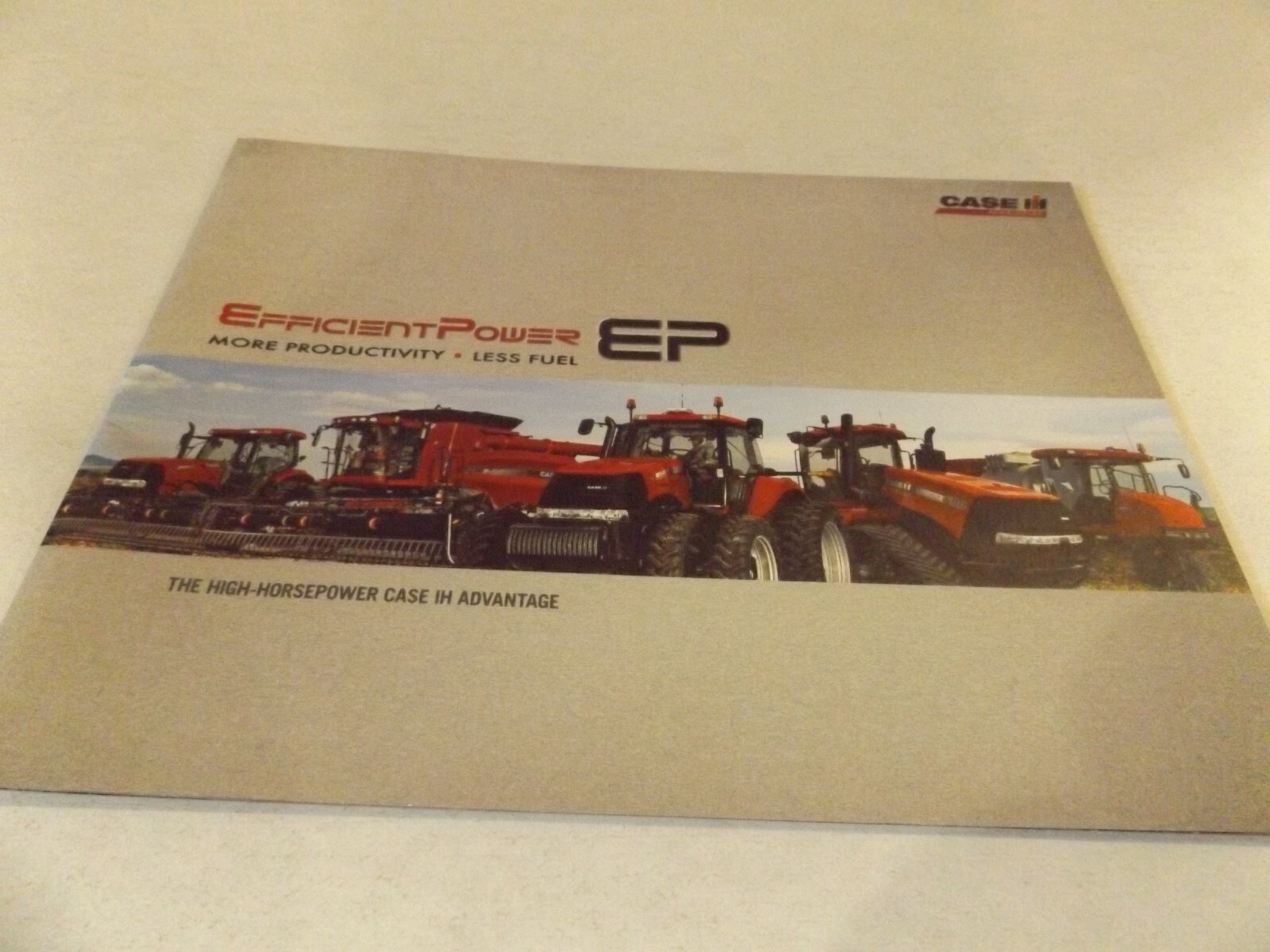 2011 CASE IH EFFICIENT POWER EP , LIT # CIH08181101
