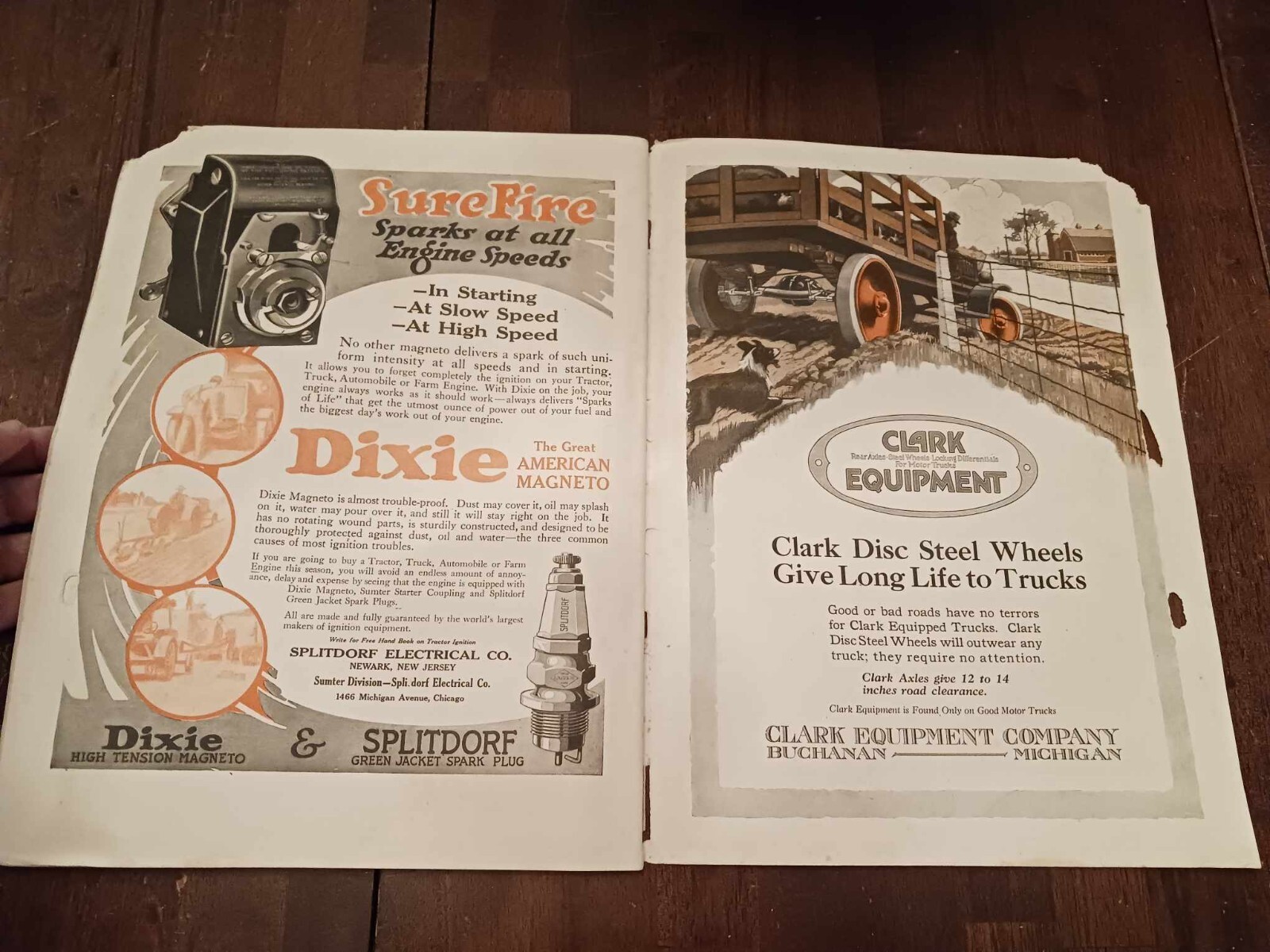 Vintage Magazine Power Farming June 1919 Ads Photos Farming News