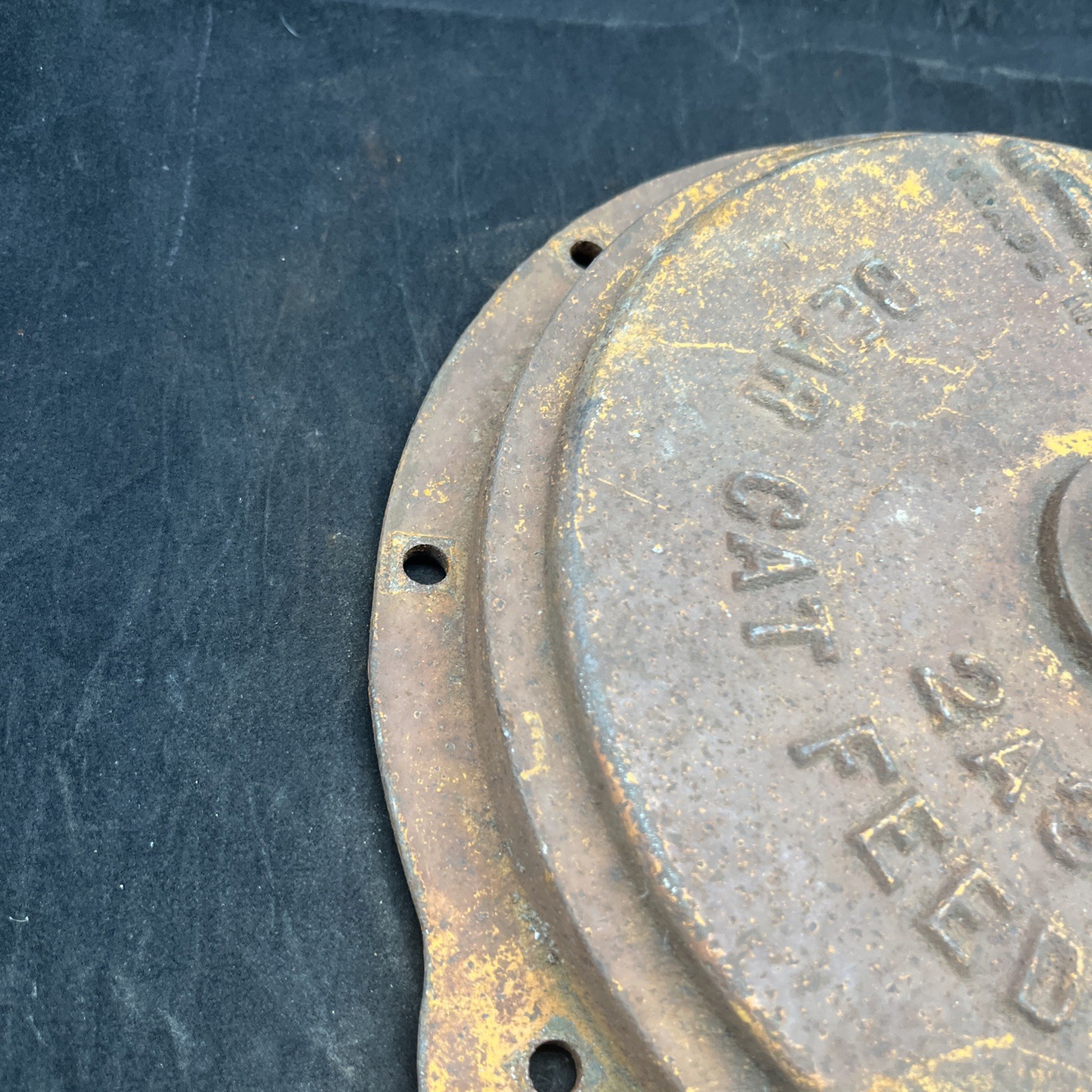 @JO2 Vintage Bear Cat Feed Grinder Original Cover 24339