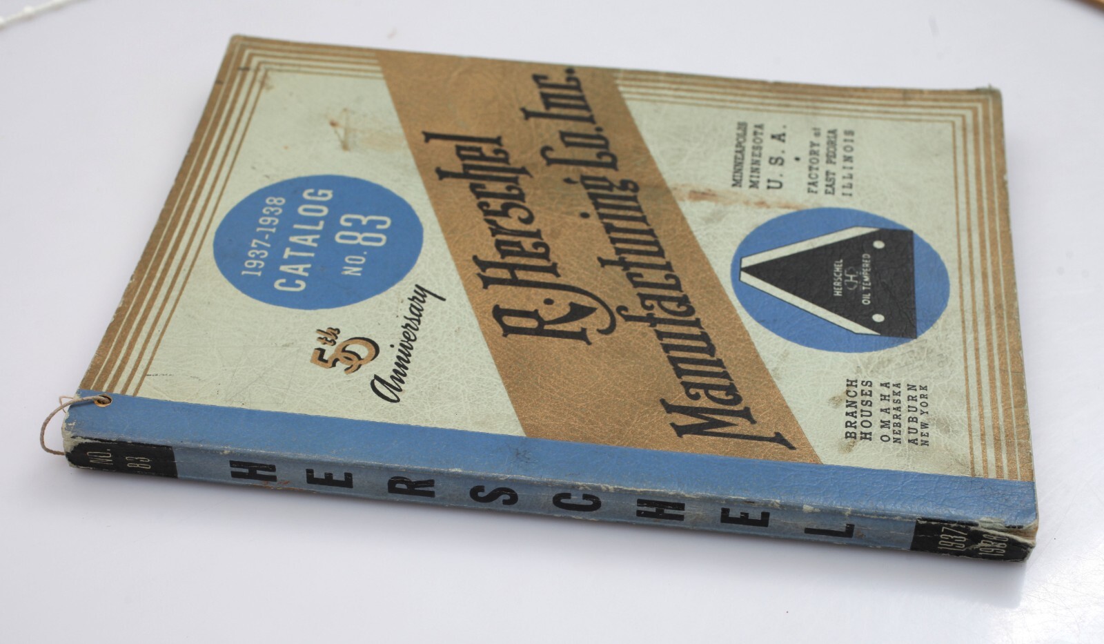 1937-38 R. Herschel Manufacturing Agricultural Cutting Parts Catalog