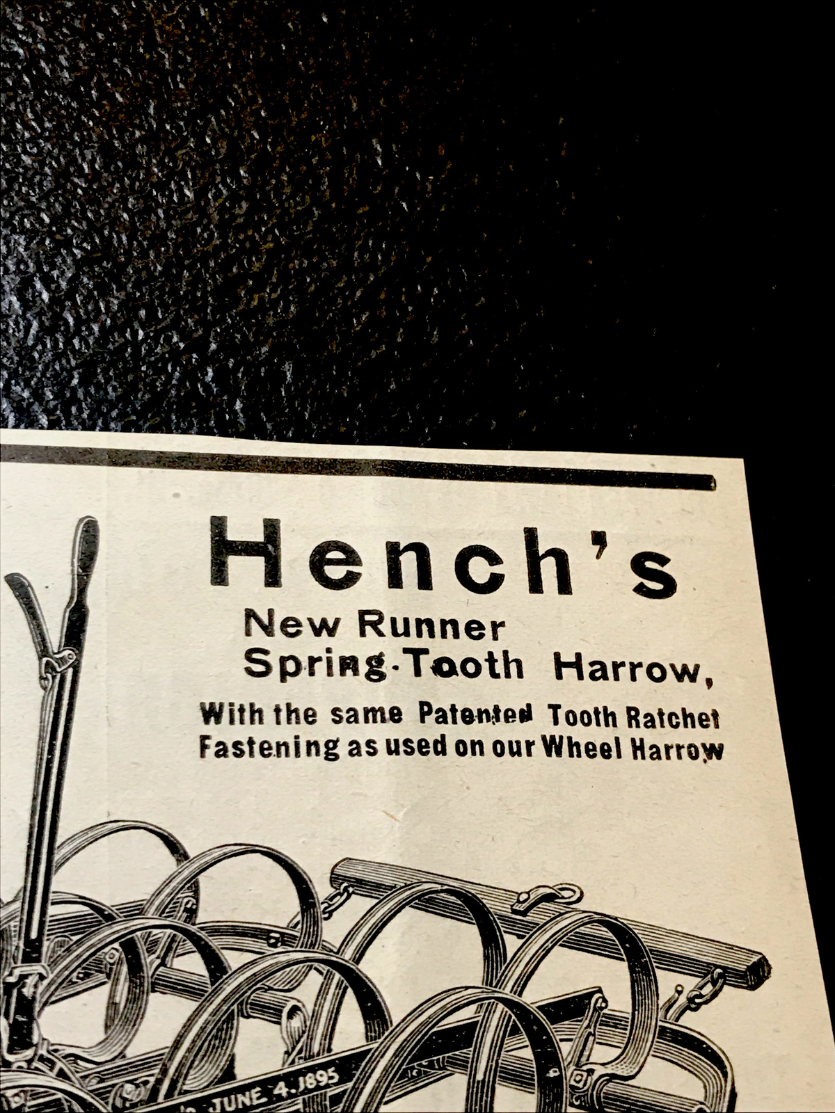 1907 Hench & Dromgold Farm Advertising – York – Pennsylvania