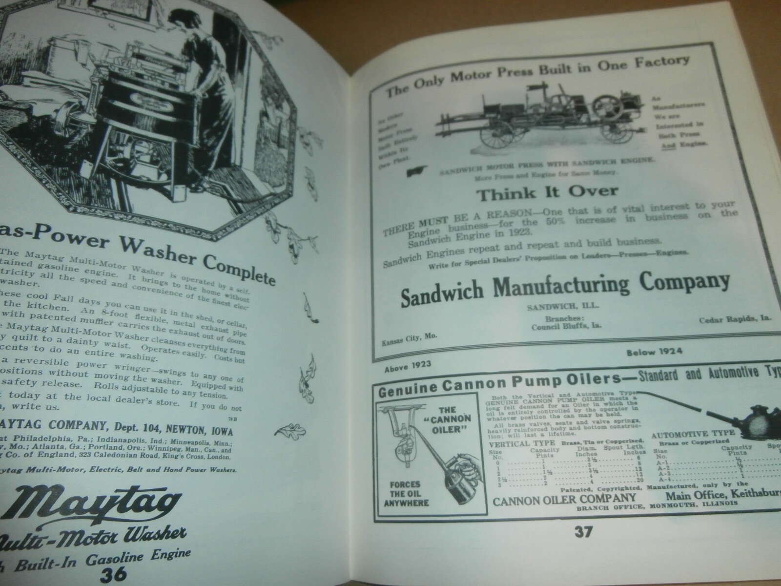 Gasoline Engines Vol 4 Book 1920 to 1930 by Alan C King