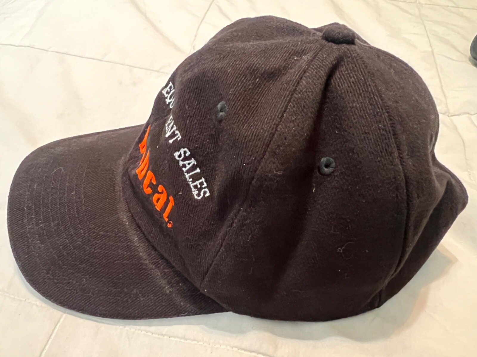 Bobcat compact Tractor Farm Baseball Hat Cap C & K Equipment Sheridan Wyoming