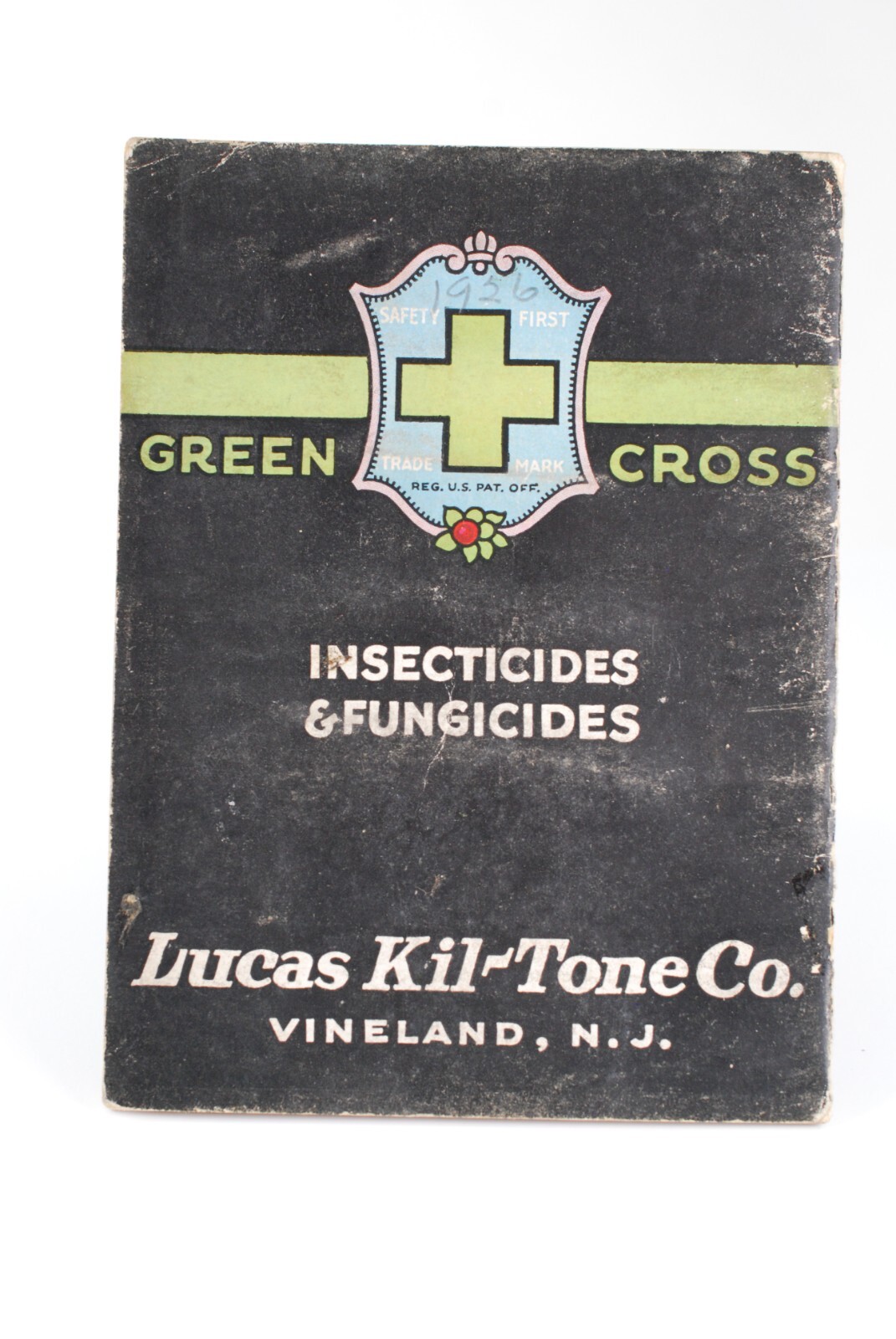 1926 Insecticide Brochure Green Cross Lucas Kill Tone Co Garden Pests