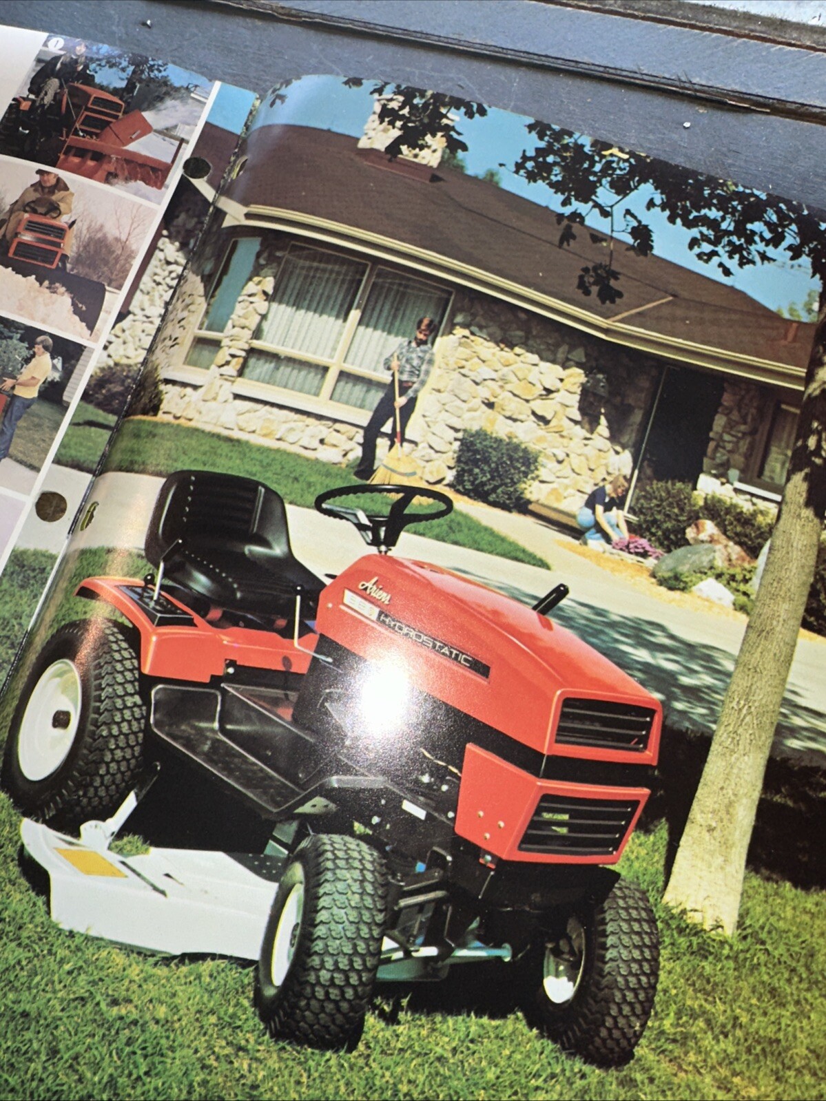1977 ARIENS Riding Mowers Advertising Catalog Vintage