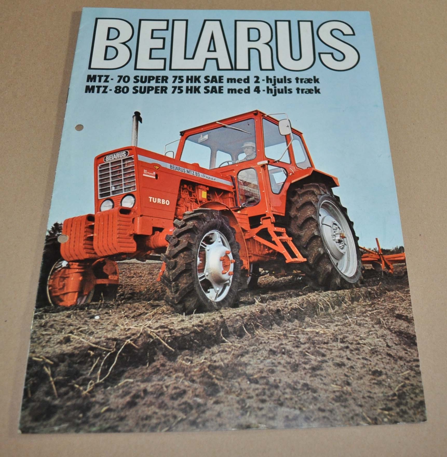 MTZ Belarus 70 80 Tractor Brochure Prospekt Norway Tractoroexport