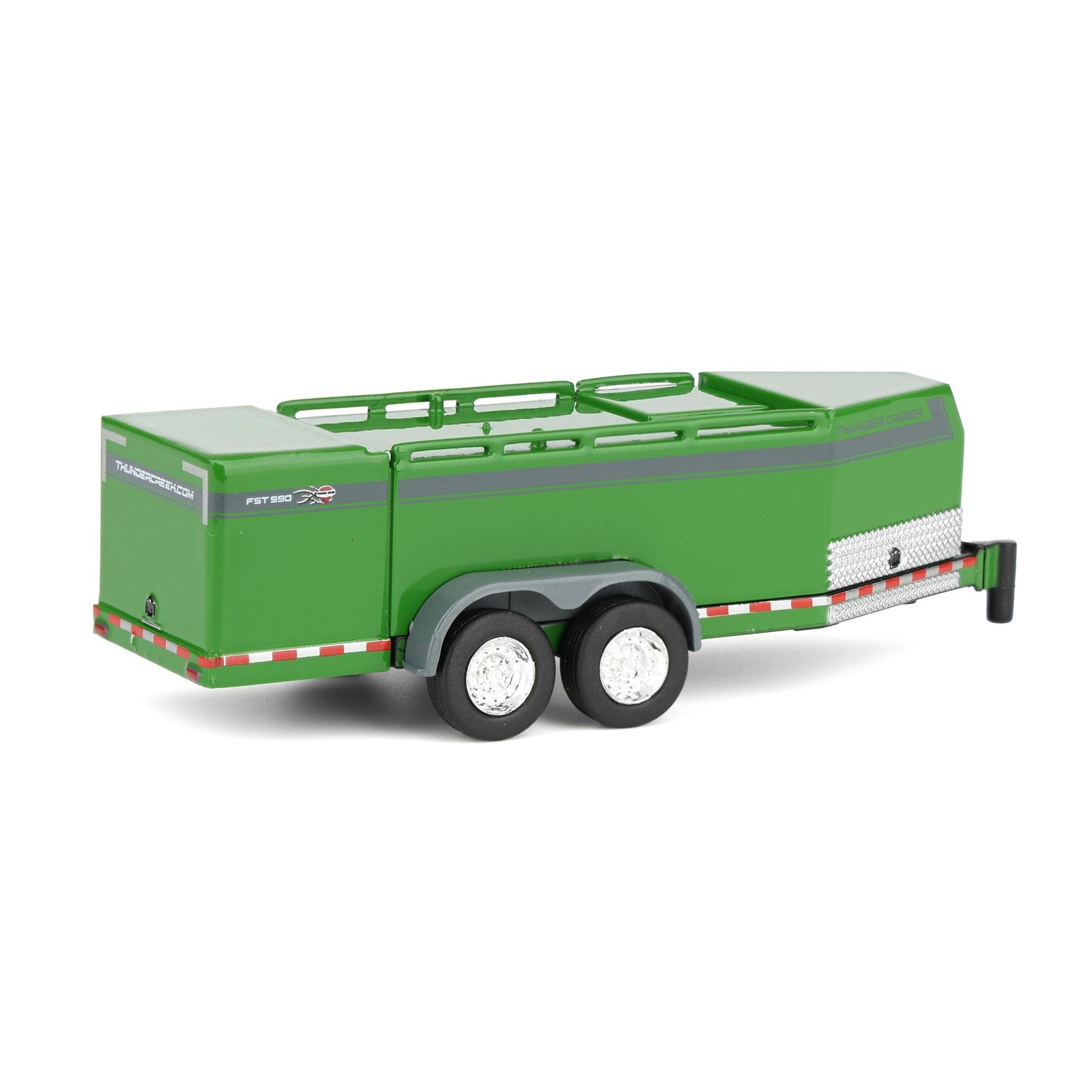 1/64 Thunder Creek FST990 Tandem Axle Fuel Trailer, Green, TCM603