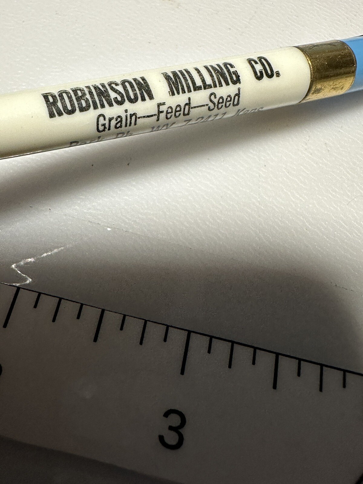 Vintage Robinson Milling Company Kansas Grain Feed Seed Farming Ag Farm Pen