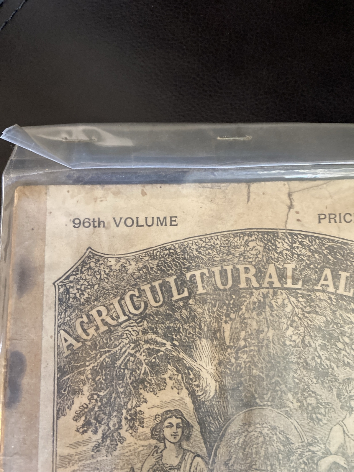 Vintage 1921 John Baers Sons Agricultural Almanac Lancaster Penn Farmers Almanac