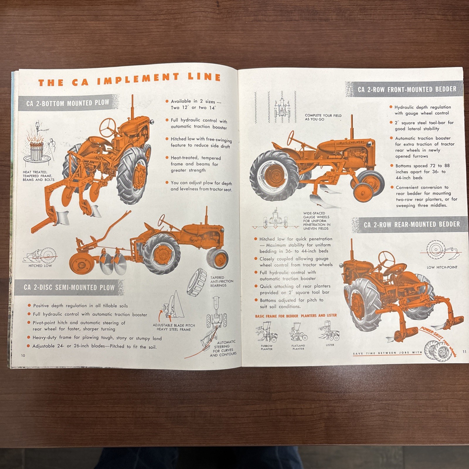ALLIS CHALMERS BUYER’S GUIDE BETTER LIVING, BETTER FARMING 1950’S SALES BROCHURE