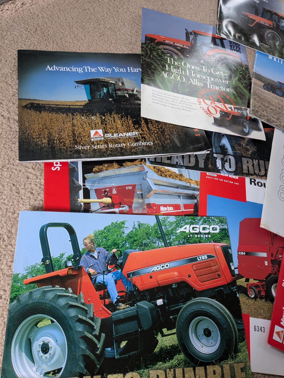 1990&rsquo;s-Early 2000&rsquo;s Agco White Paper Ephemera Lot