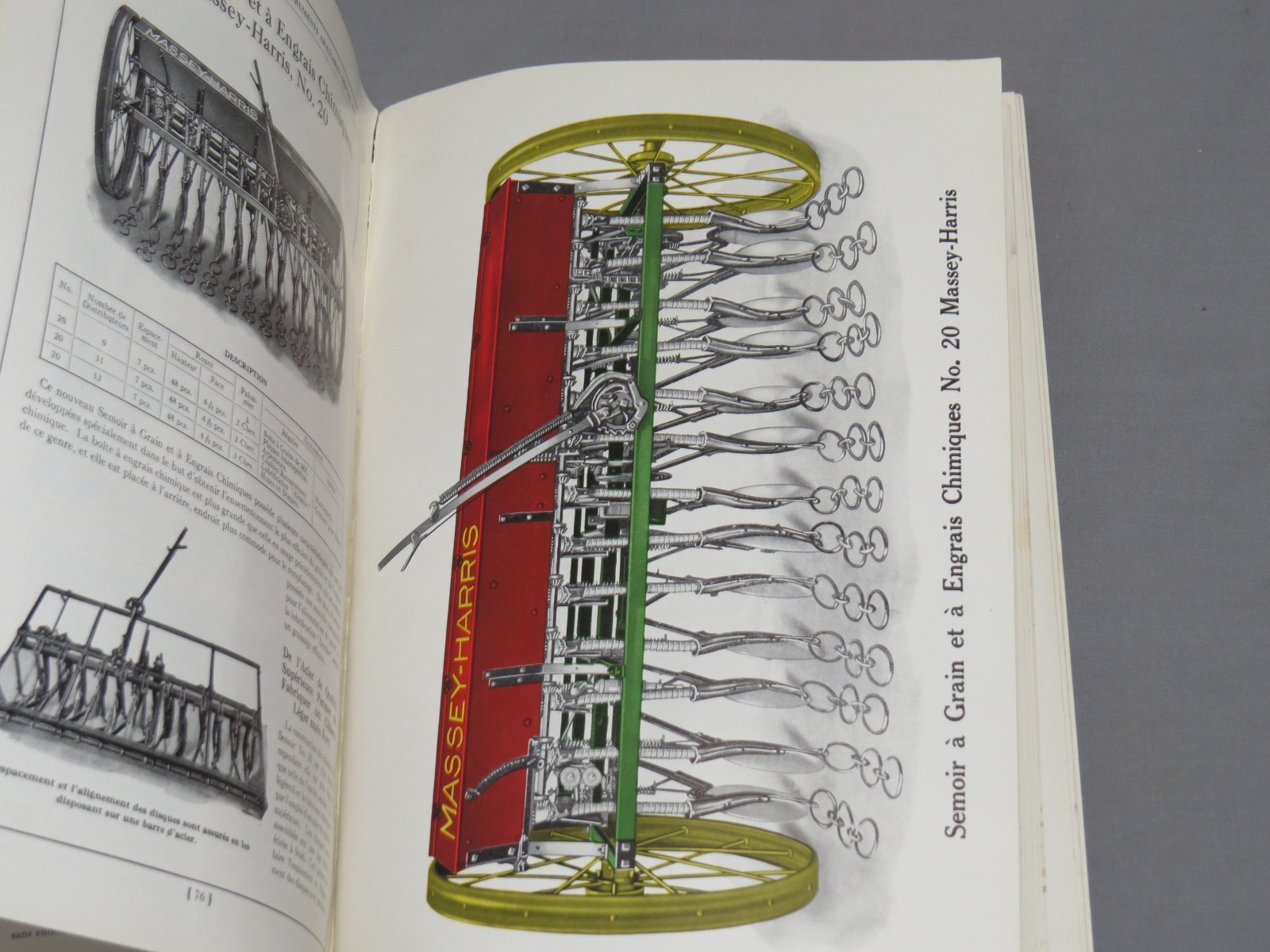 Vintage 1910s Massey Harris Full Line General Catalog Color Plates 180pgs RARE