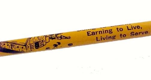 Future Farmers of America Lead Pencil Vintage Agriculture Advertising Souvenir