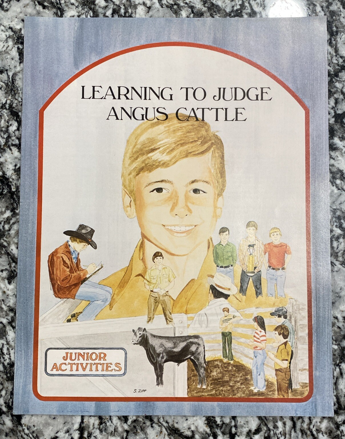 🔴🔵Lot of 4, RARE, Vintage, American Aberdeen Angus Association Pamphlets🔴🔵