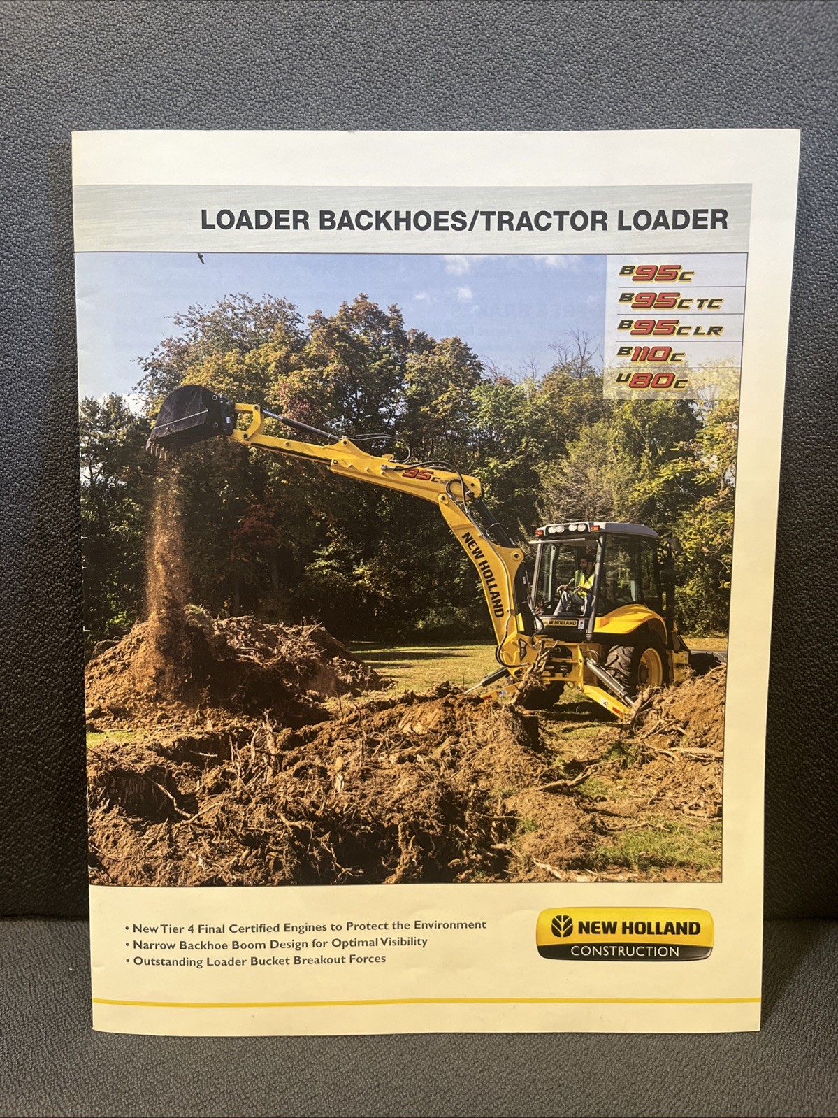 New Holland Loader Backhoe C Series Sales Brochure