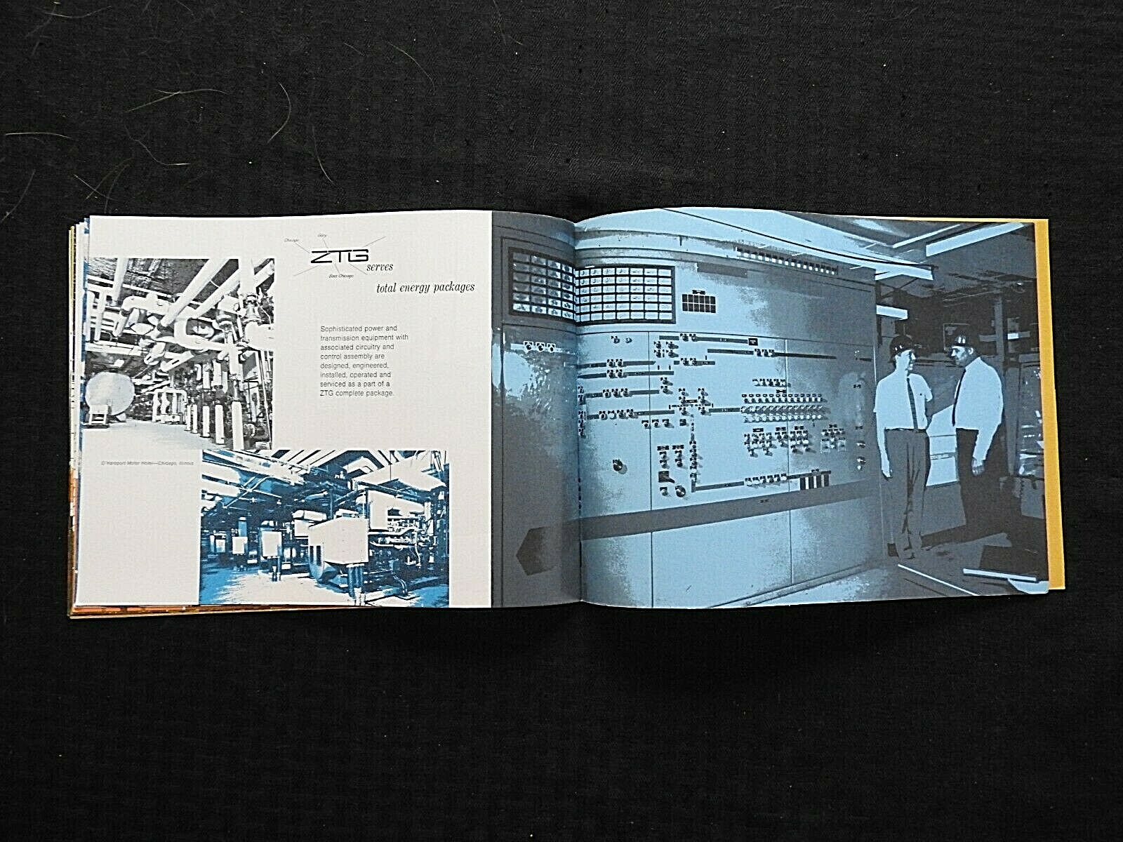 c1970 ZTG HANS J. ZACH TERRE HAUTE GROUP SHEET METAL FABRICATION BROCHURE MINTY