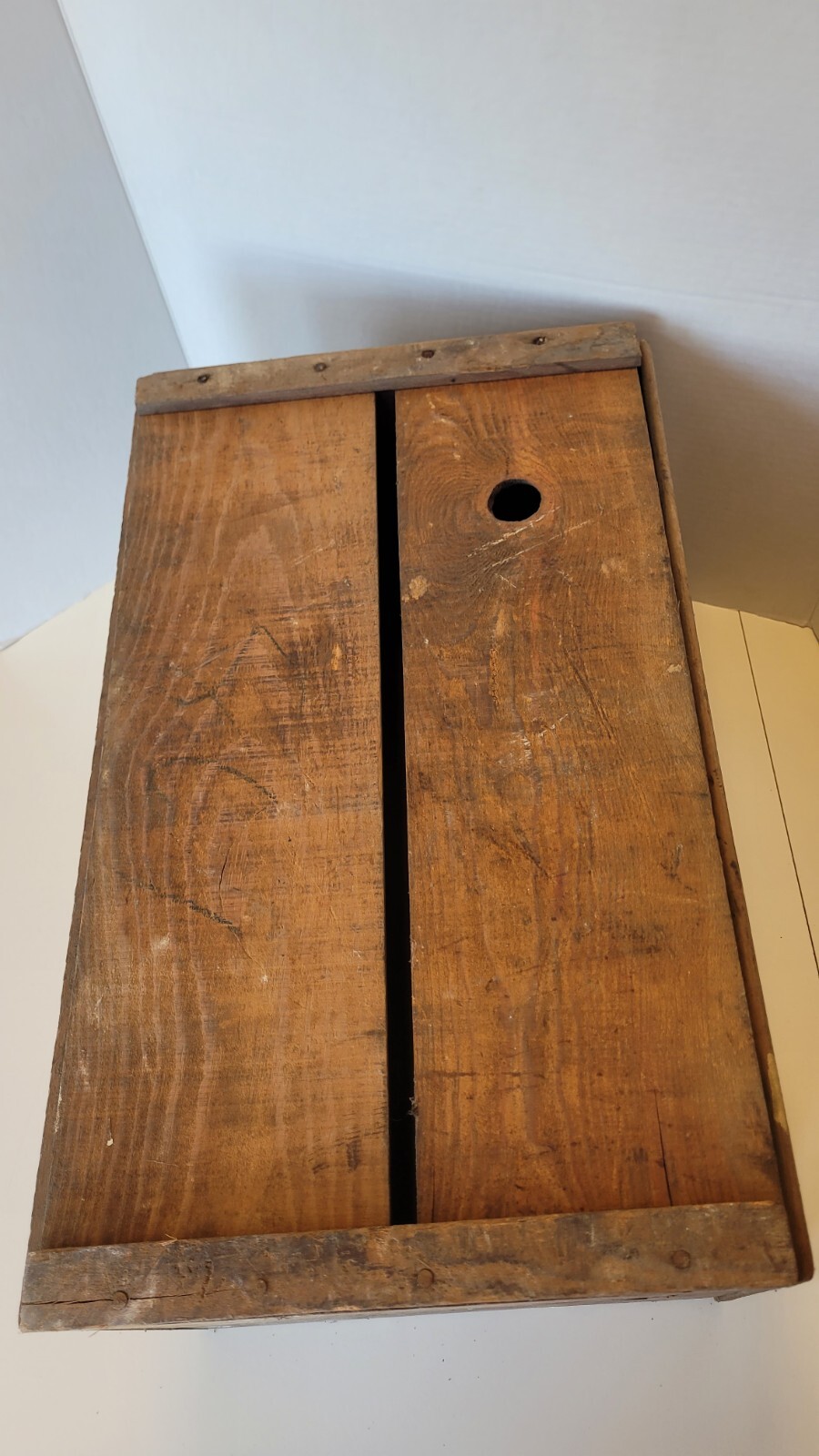 Original Wood Apples Crate Violet Brand Box Perham Company Yakima WA Label Rare