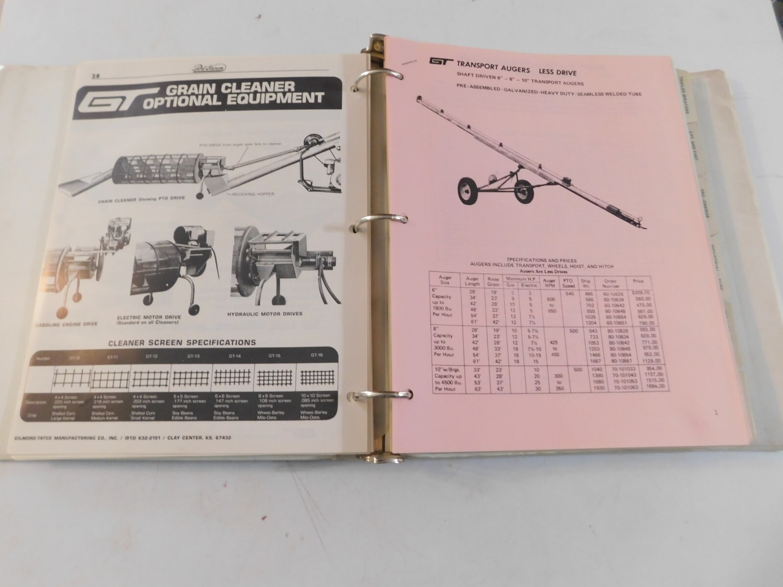 BROYHILL LINE FARM EQUIPMENT BROCHURES EMPIRE PLOW WESTGO LOADERS GANDY DANUSER