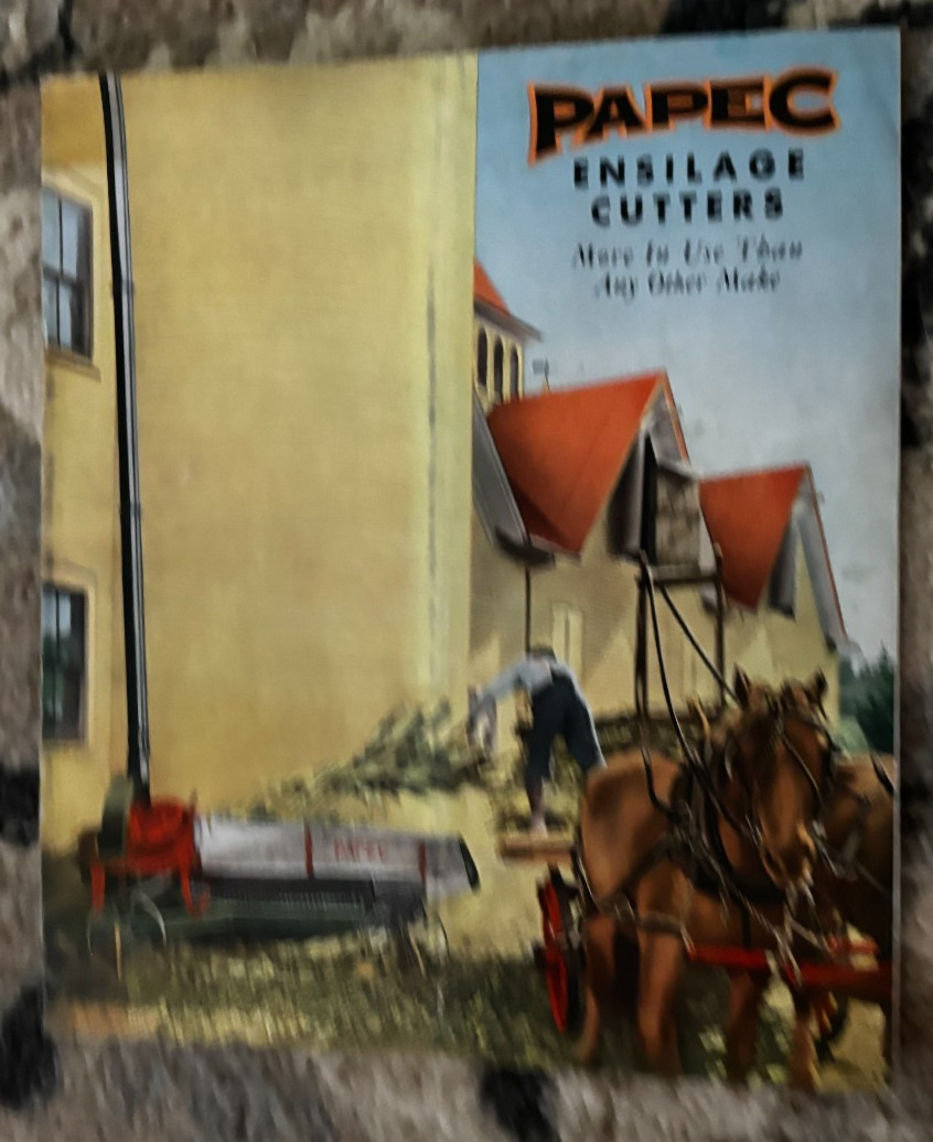 Papec Ensliage Cutters For 1932 Brochure DCPA26