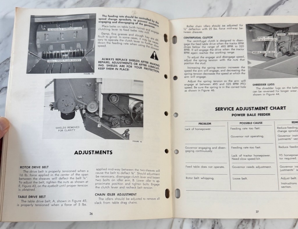 New Holland Owner&rsquo;s Operator&rsquo;s Manual 359 Grinder Mixer