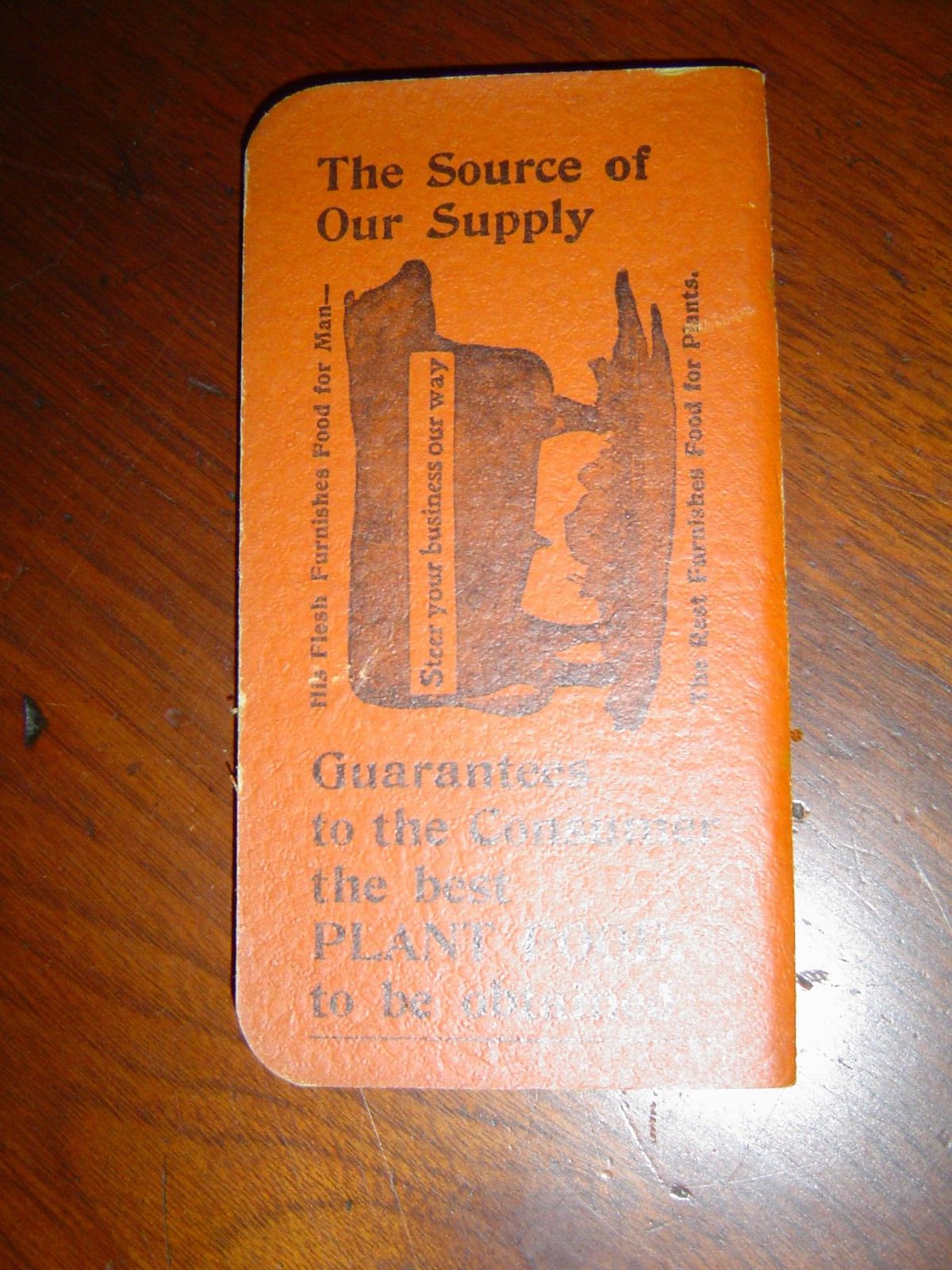 1907 D B Martin Fertilizers Baltimore, MD Henry P Brown Laurys, PA Notebook