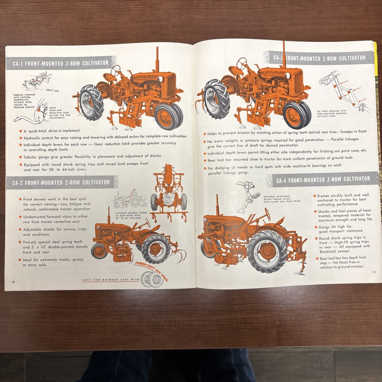 ALLIS CHALMERS BUYER’S GUIDE BETTER LIVING, BETTER FARMING 1950’S SALES BROCHURE