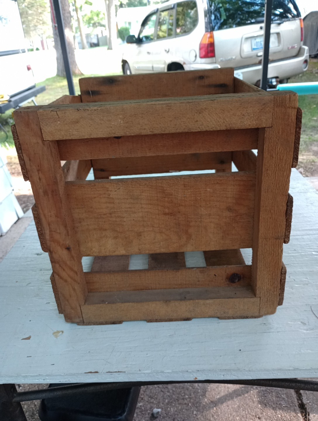Vintage Wooden Crate – Pasque – Grower Packer Shipper – ZUMA ARIZONA 17x14x14&Prime;