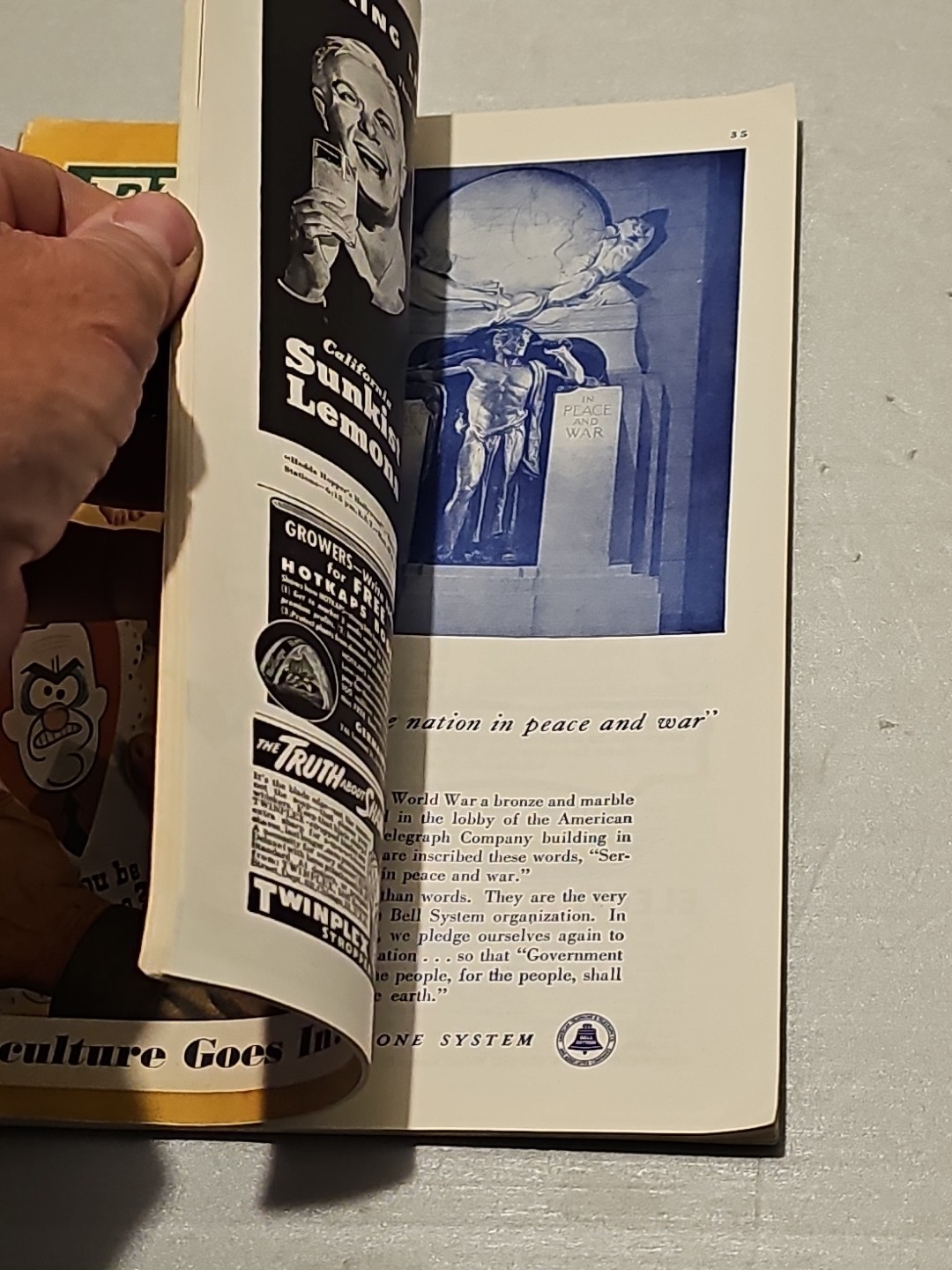 Original WW2 Farm Journal Magazine February 1942