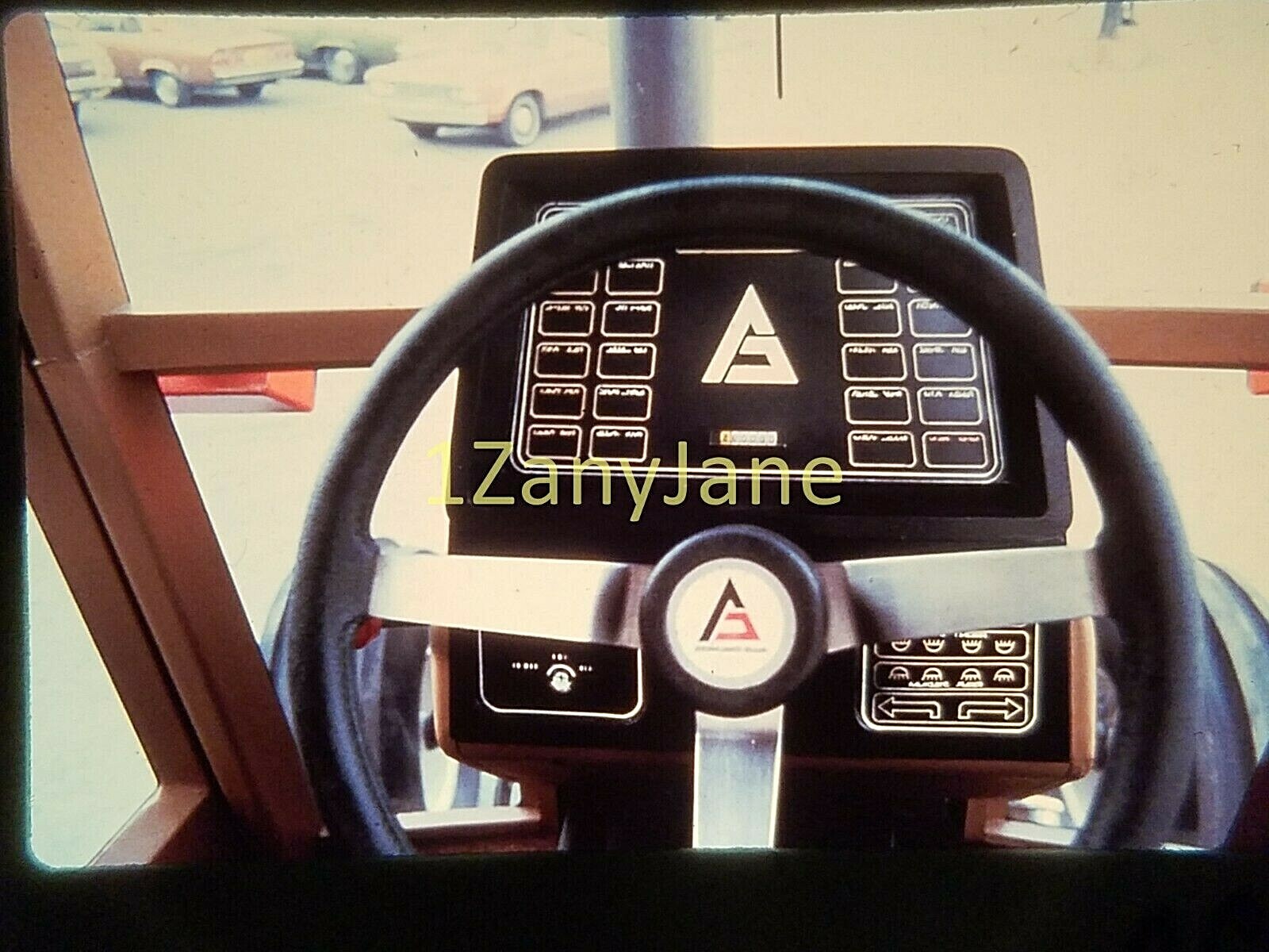 AC0410 35mm Slide of an ALLIS CHALMERS MEDIA CONTROLS HEAVY EQUIPMENT VIEW