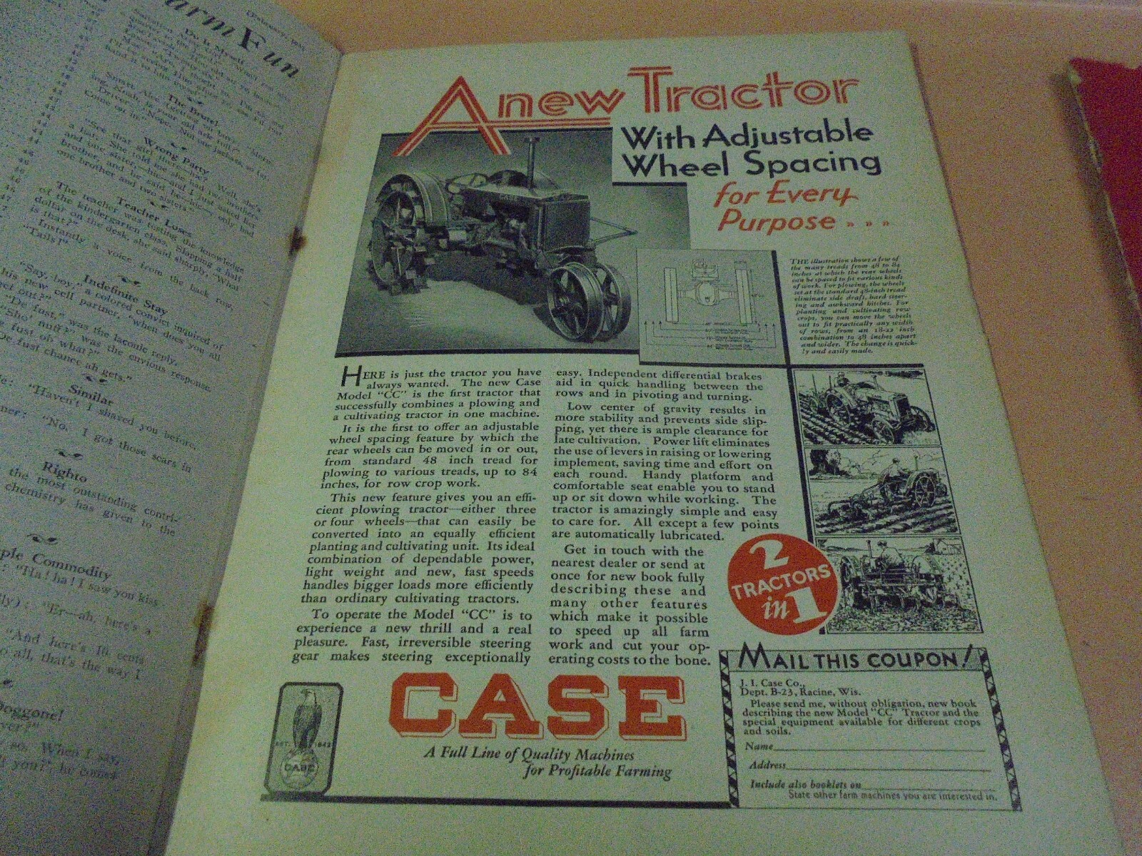 Vintage Lot of Four 1928, 1931 Farm Mechanics Magazines