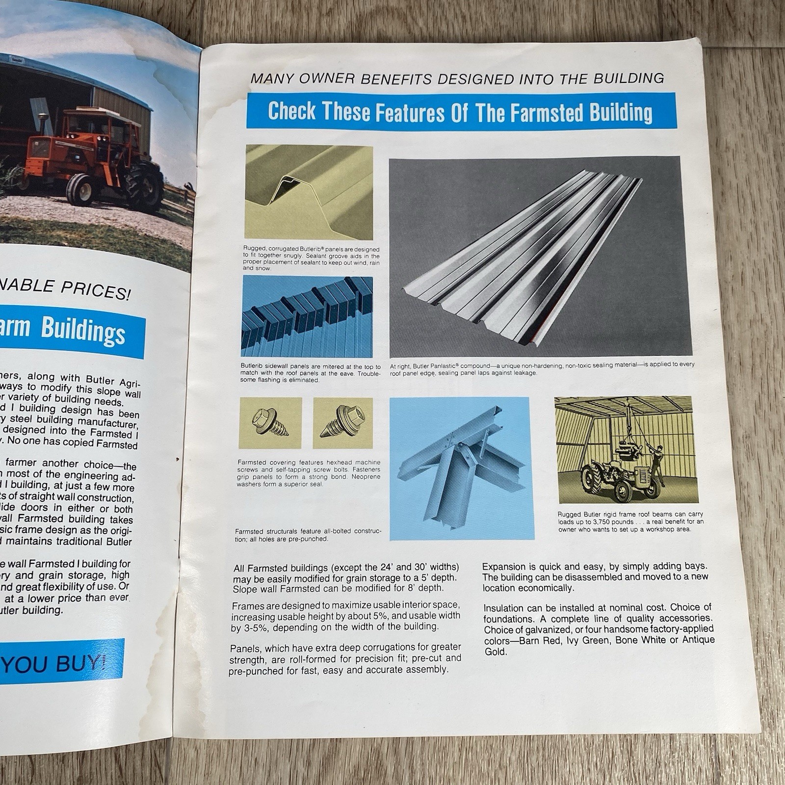 Farmsted Buildings Sales Brochure by Butler Manufacturing Company, Missouri