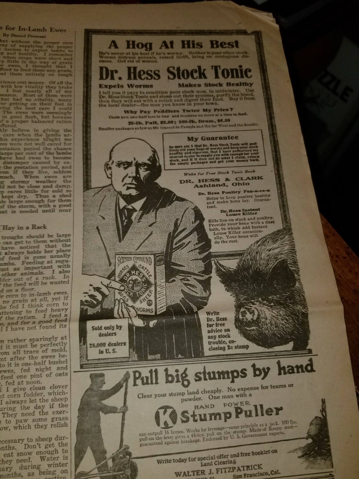 FARM and FIRESIDE The National Farm Paper 1917