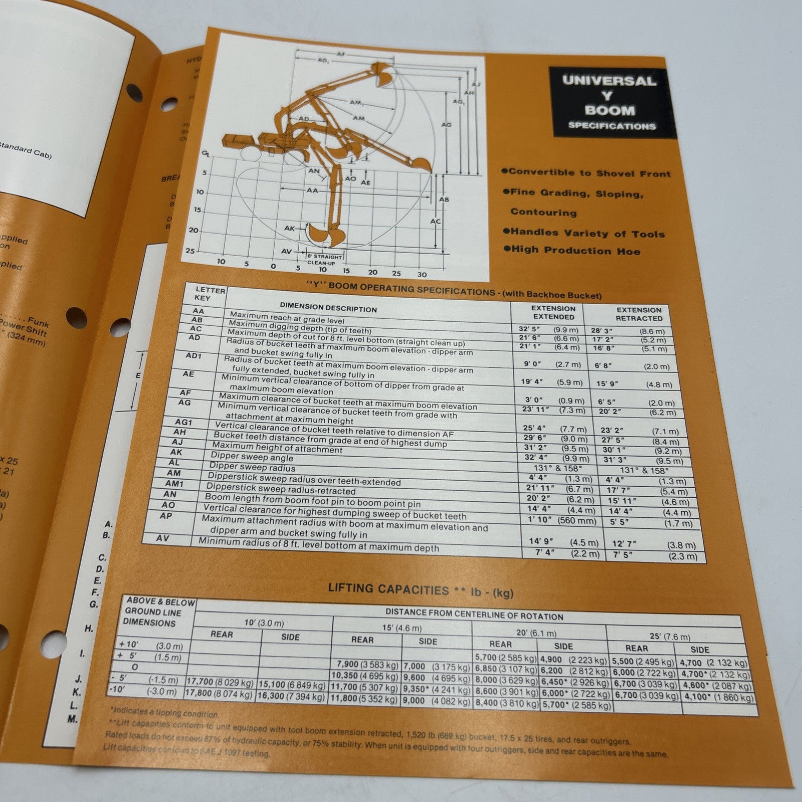 Drott 45 Cruz-Air Excavator Brochure