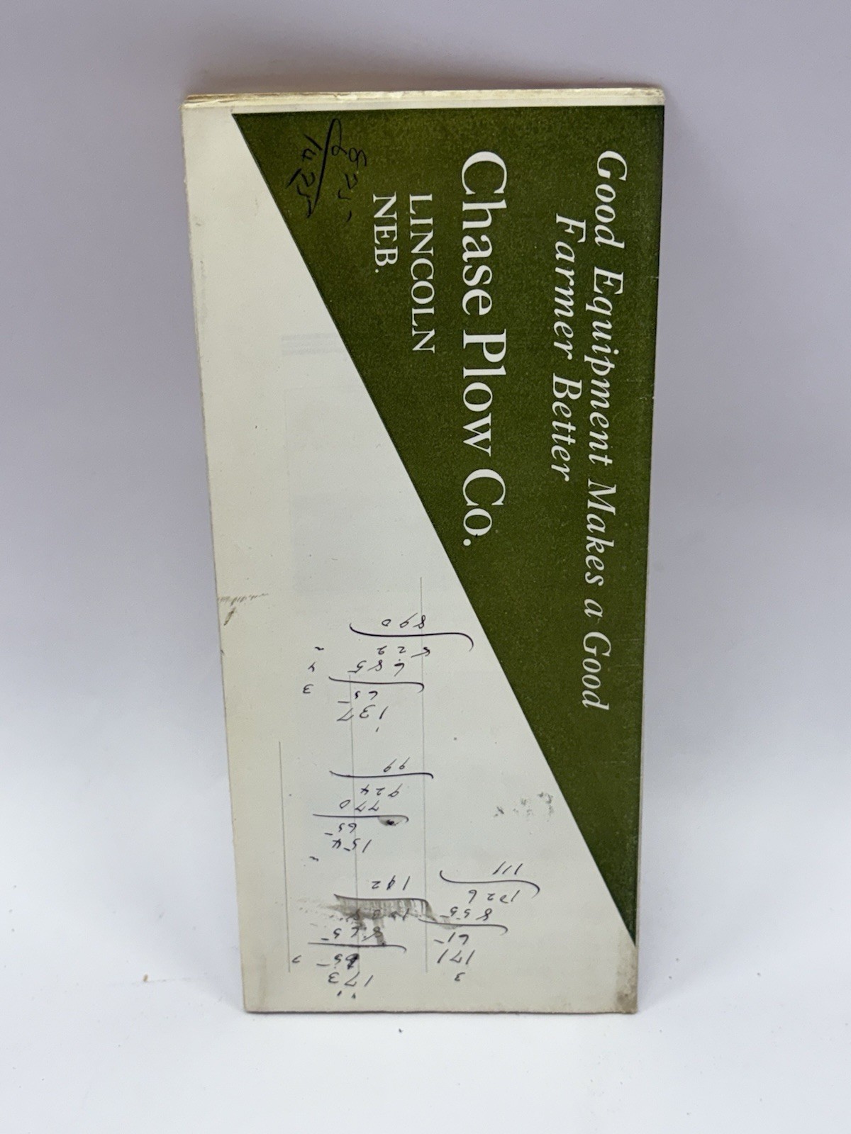 RARE 1920&rsquo;s Chase Plow Co. Lincoln Nebraska NE Repair Brochures