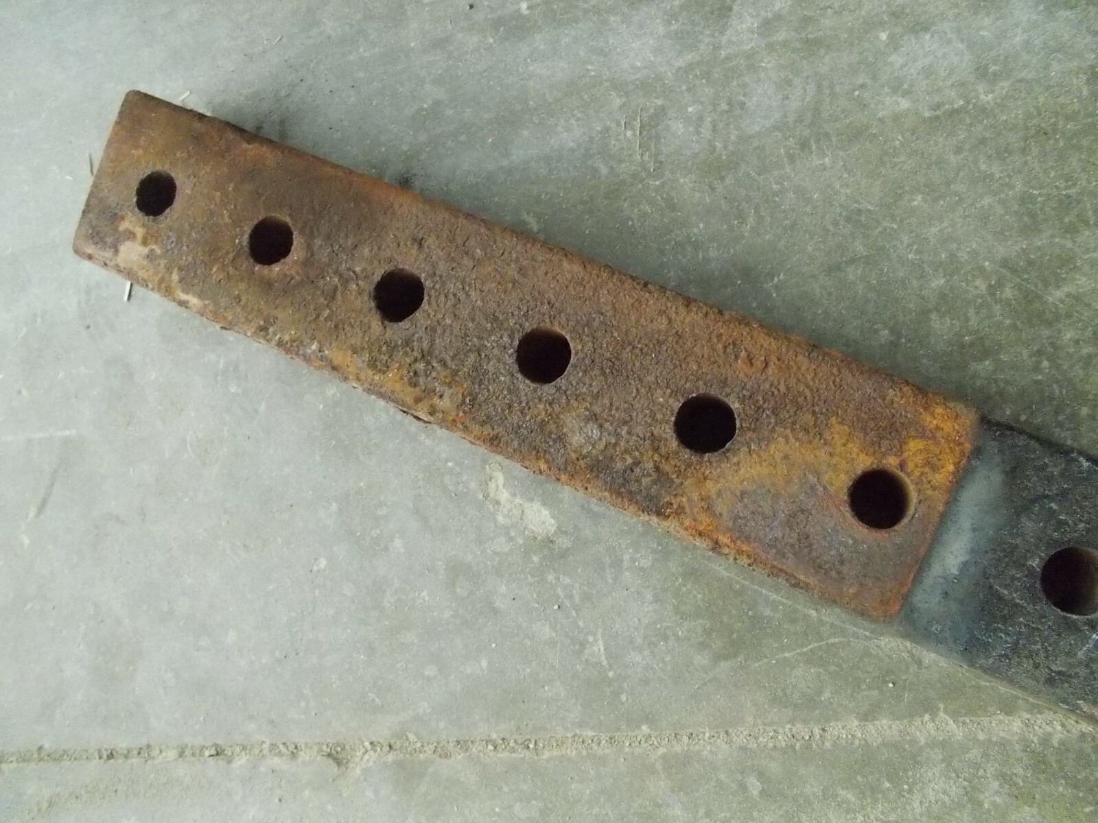 Allis Chalmers C Tractor factory Square wide front end spindle holder bracket (K