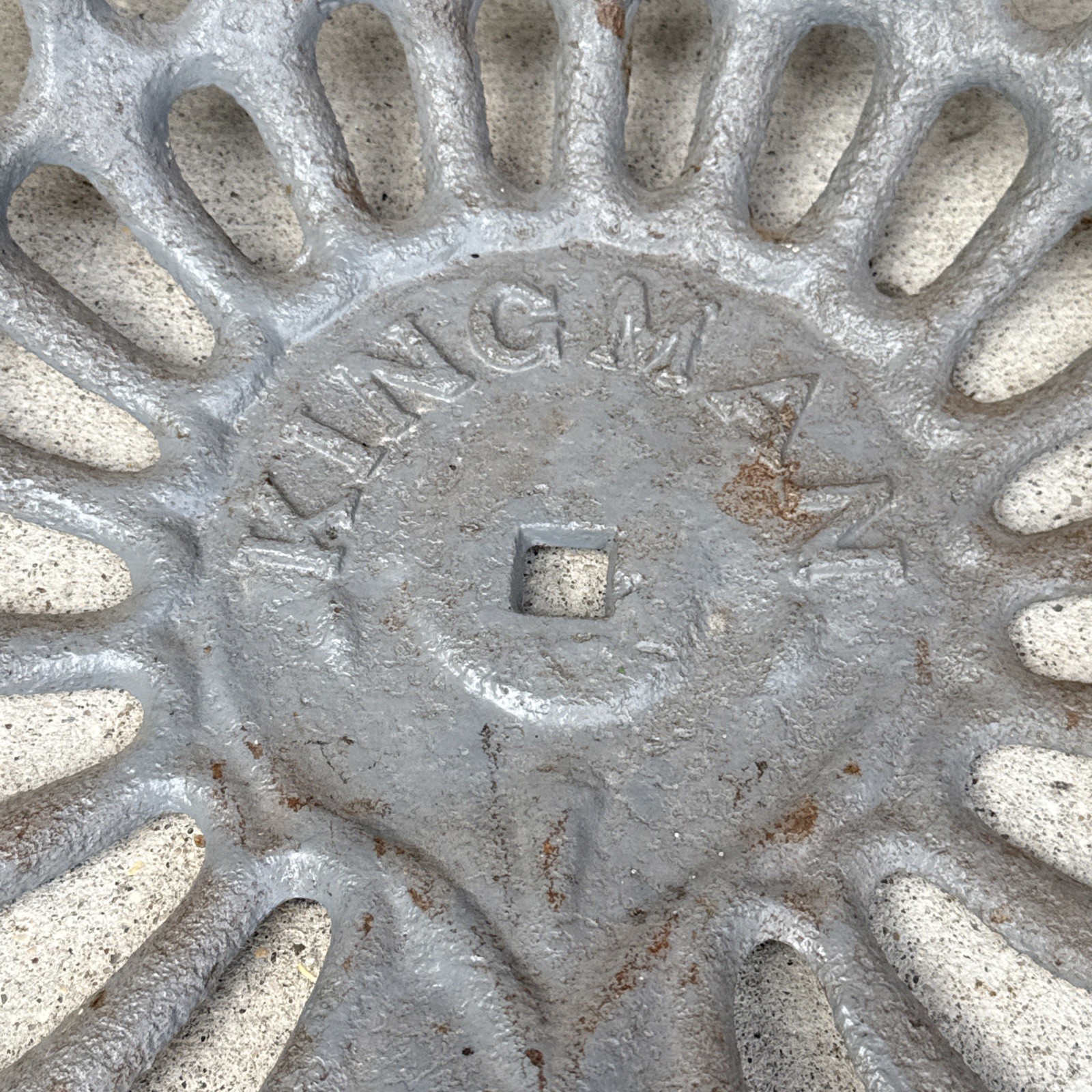 Vintage Cast Iron Tractor Seat Kingman Seat