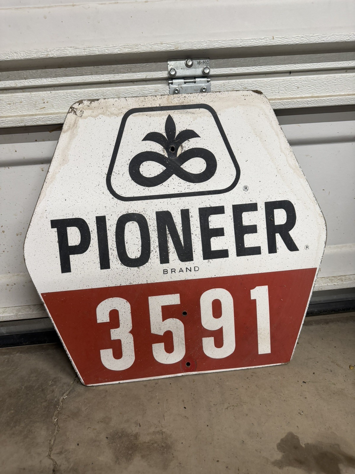Pioneer Fiberboard Farming Sign Farm Agriculture #3591
