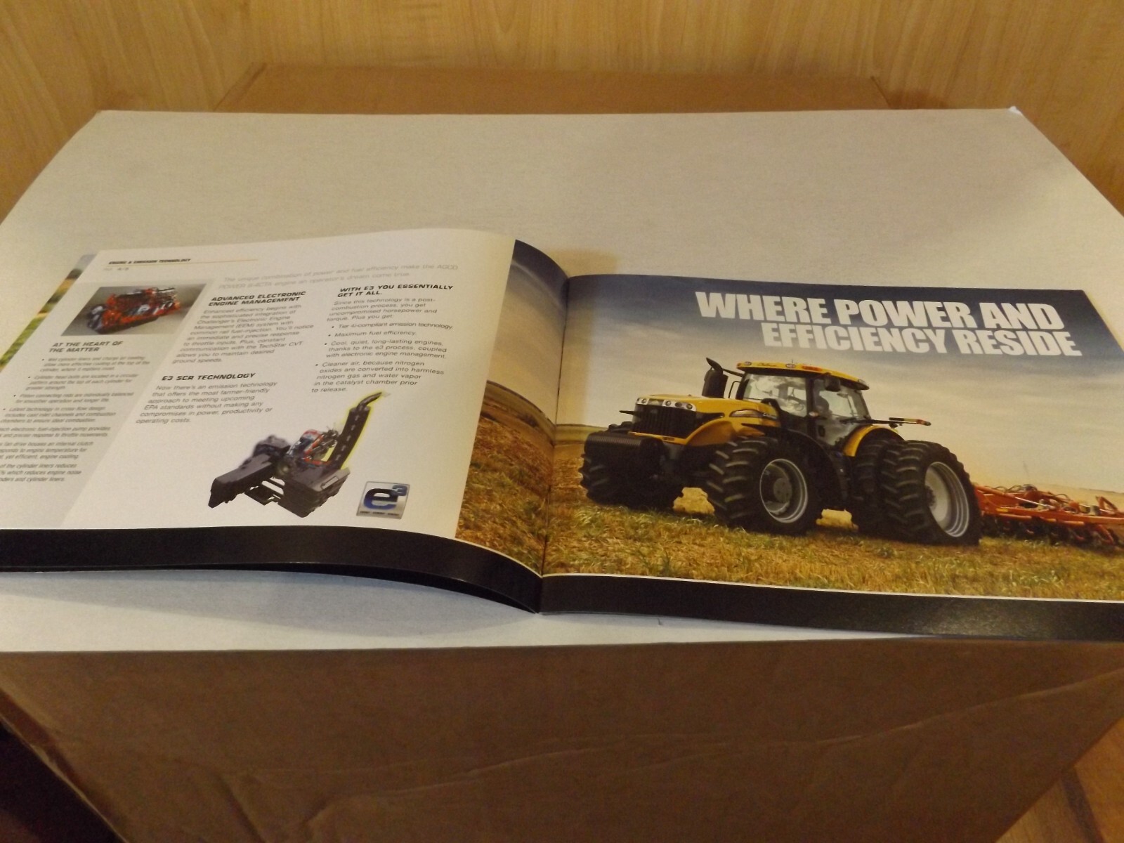 CHALLENGER MT600D SERIES 205-290 PTO HP TRACTOR, LIT # CH11B002DS 2011