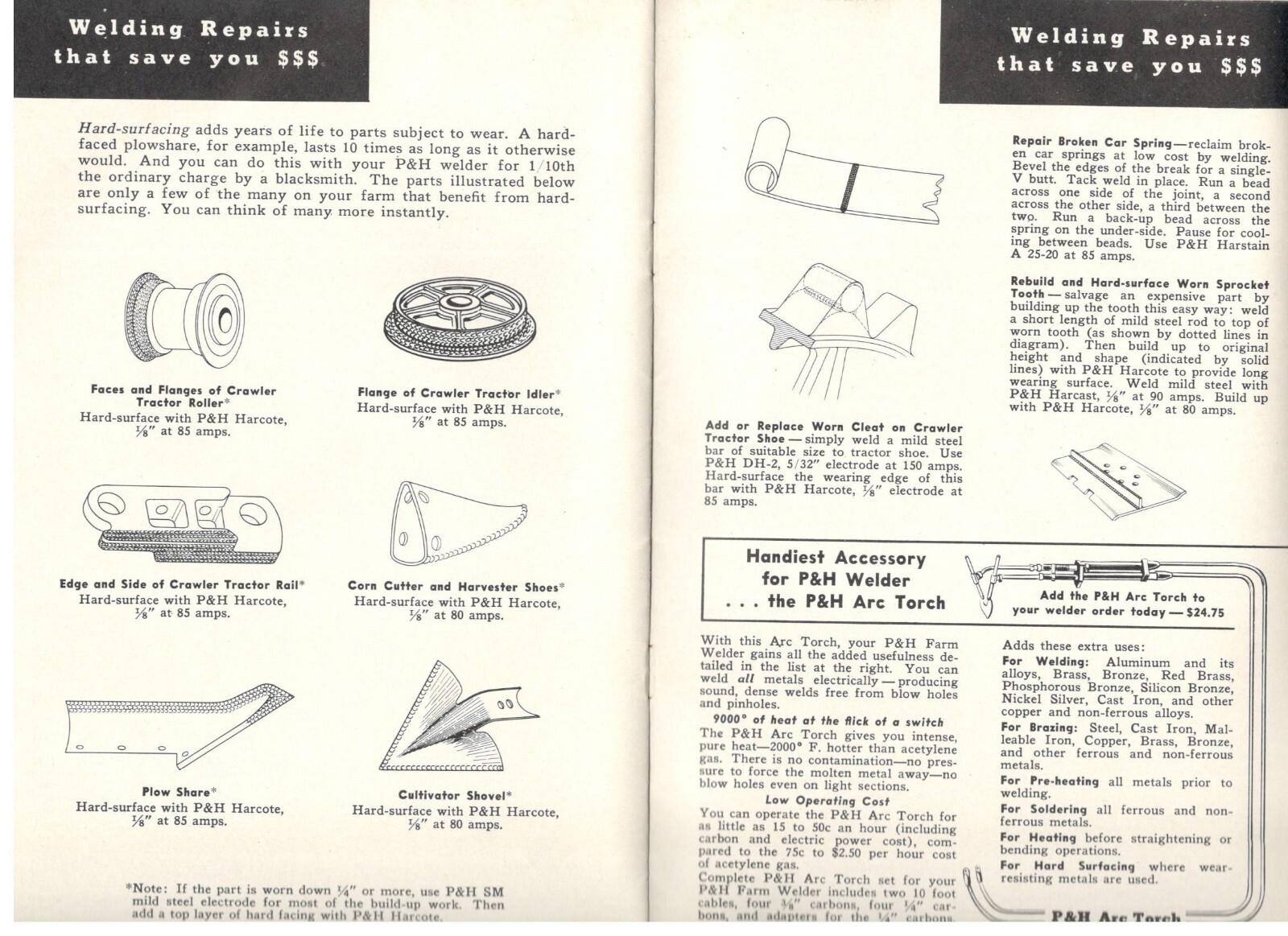1948 P & H Dial-lectric Farm Welder, Harhischfeger Coporation, Milwaukee WI