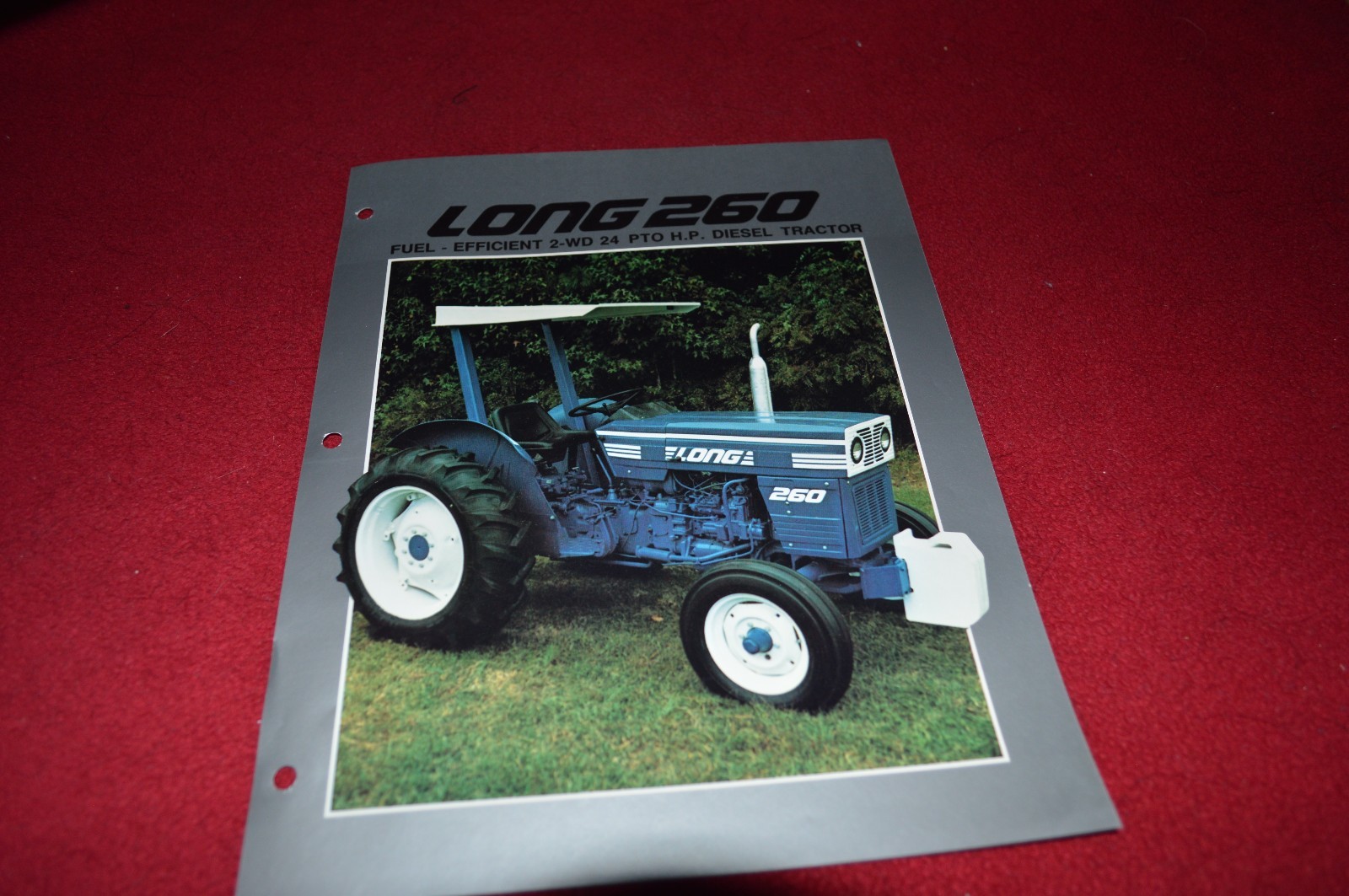 Long 260 Tractor Dealer&rsquo;s Brochure DCPA 2678 12-82