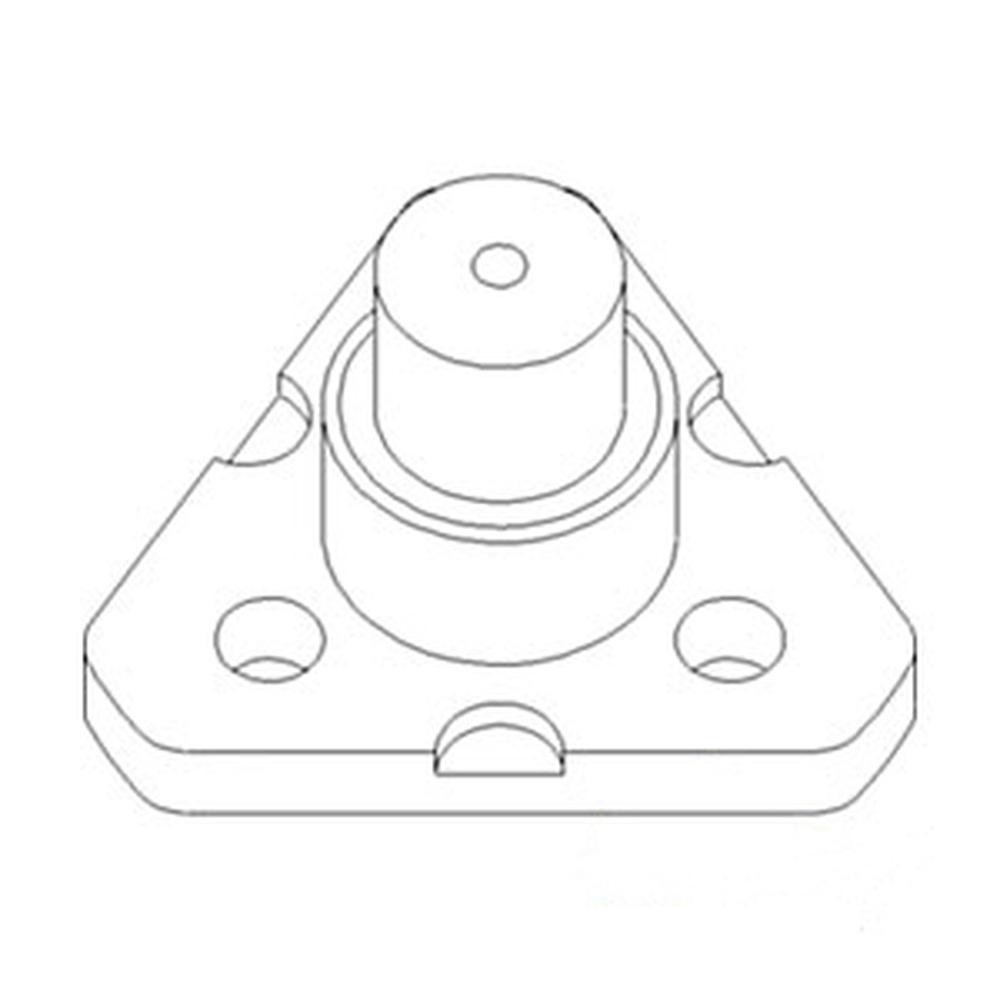 Lower King Pin Fits Ford/New Holland Replaces 122259A1