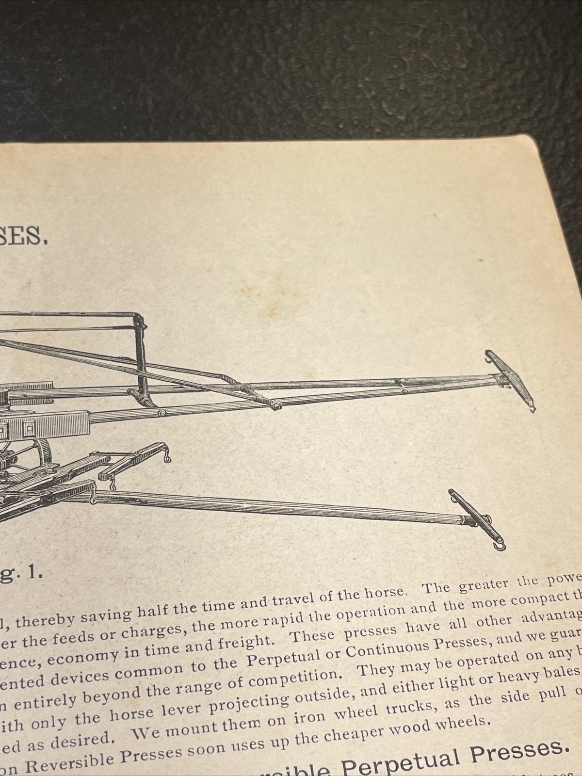 1891 Baldwin – Dederick Bailing Presses – Farm Advertising- New Orleans