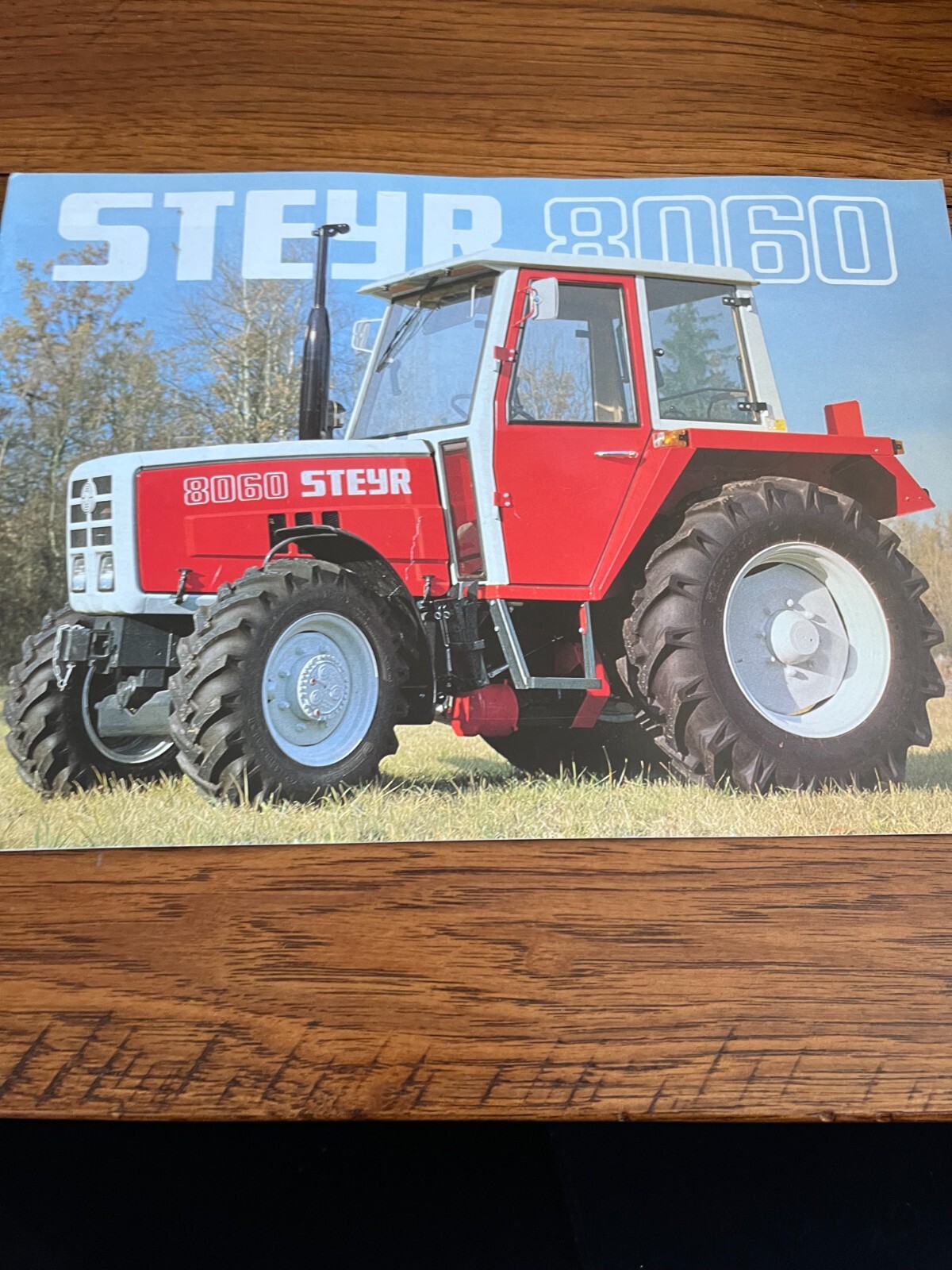 Steyr 8060 Tractor Brochure AMIL22