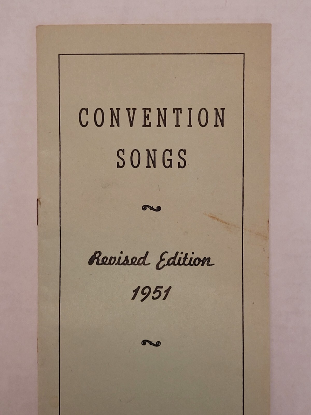 American Farm Bureau Federation 1951 Convention Songs Brochure Vintage Insurance