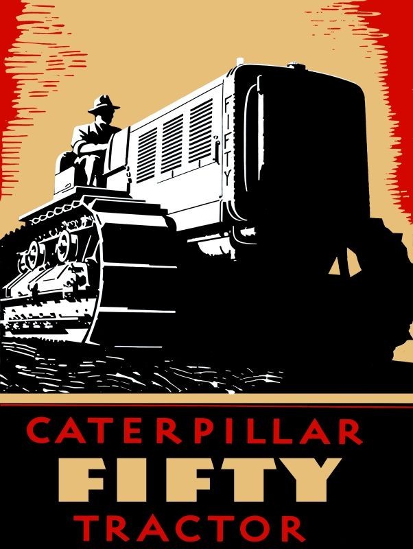 Cat Model Fifty, 50 Tractor NEW METAL SIGN: 12×16&Prime; Free Ship.