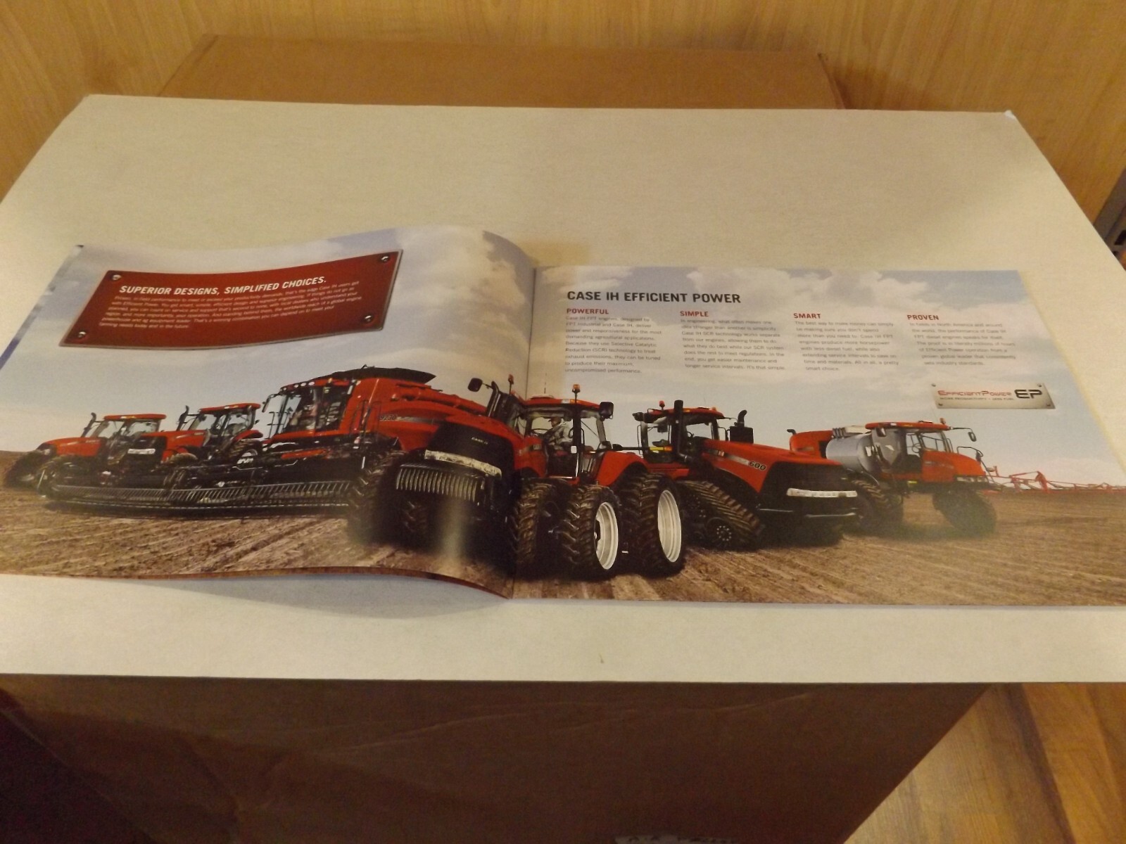 2012 CASE IH EFFICIENT POWER EP , LIT # CIH07241201