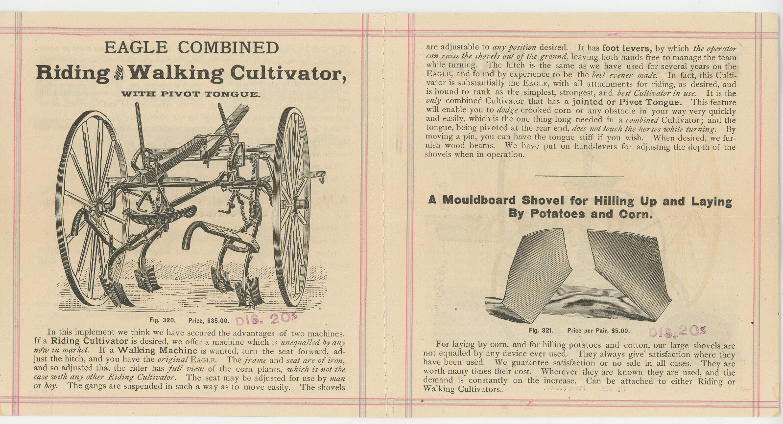 A.B. Cohu & Co. Manufacturers of Agricultural Implements Pamphlet Brochure
