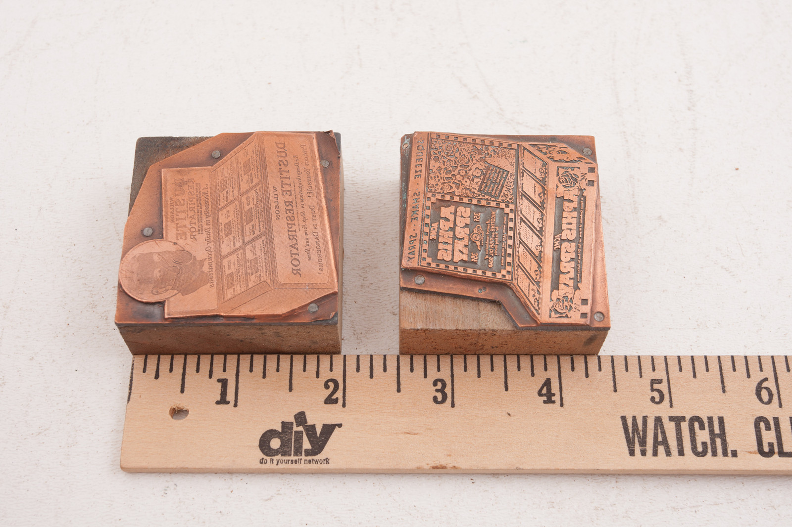 Acme Aphis Spray Dustite Printers Block Advertising (A5L-17) Willson Copper